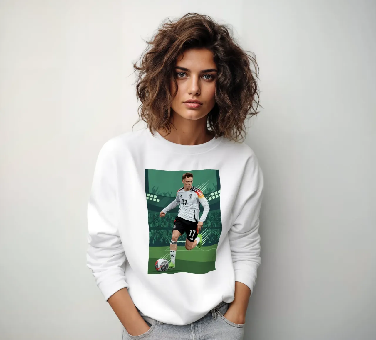 Florian Wirtz Germania giocatore di calcio felpa da Kalis