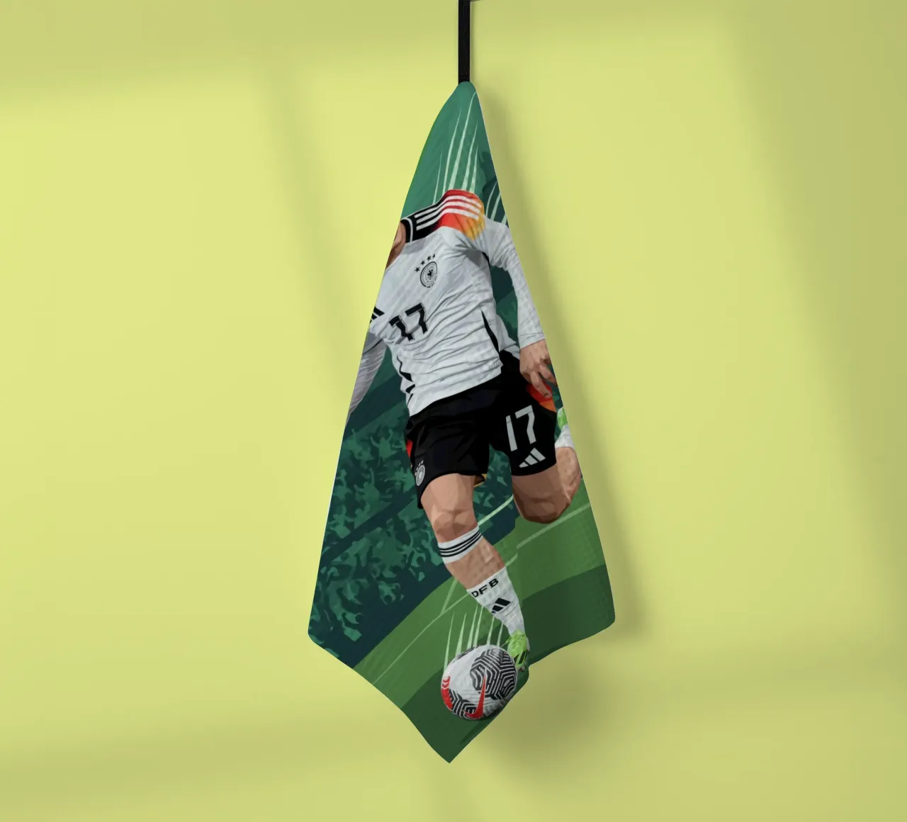 Florian Wirtz Germania giocatore di calcio canovaccio da cucina da Kalis