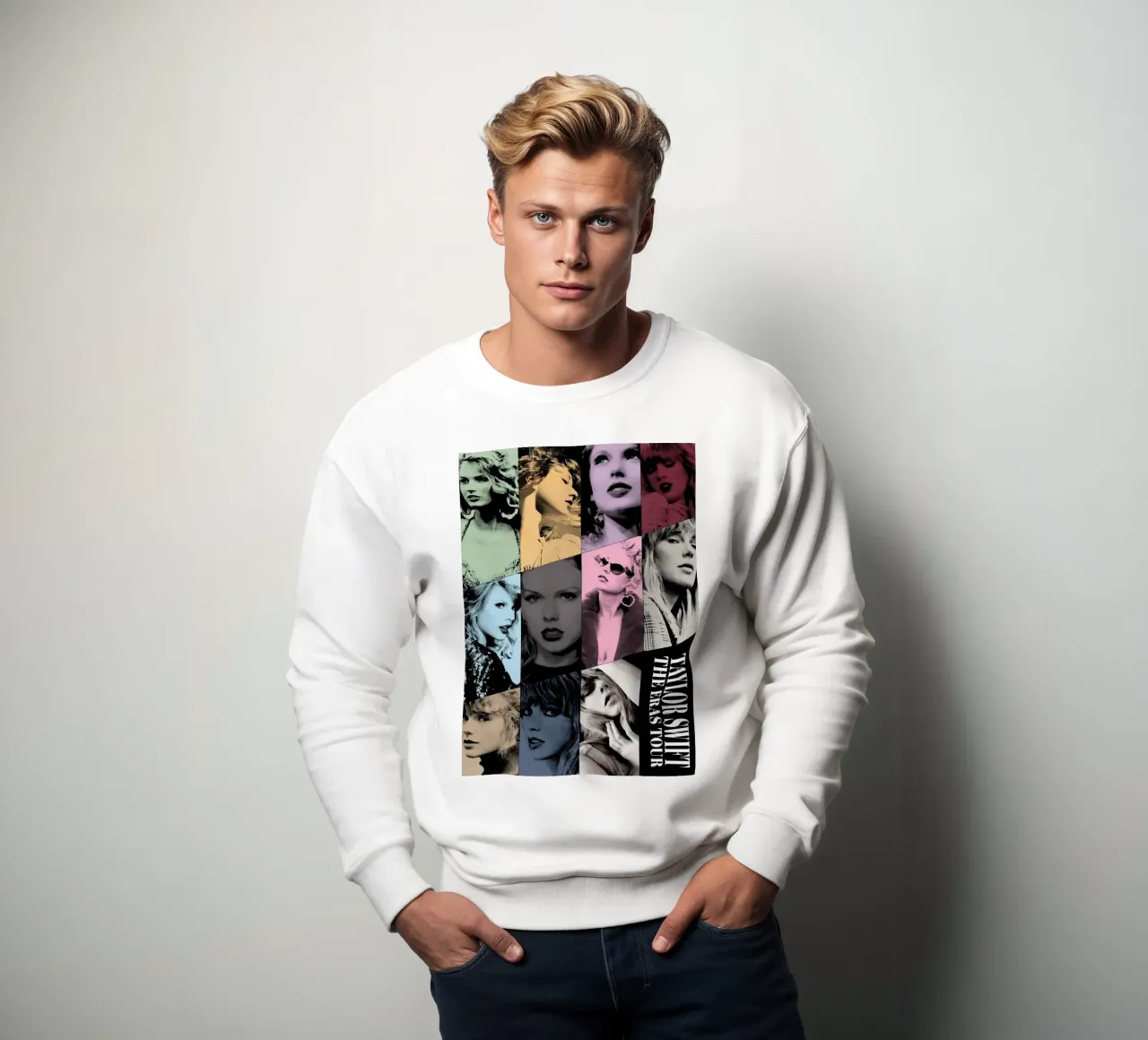 taylor swift the eras tour sudadera de posterindo