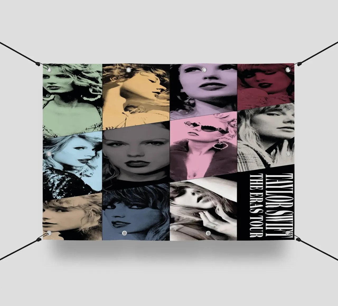 taylor swift il tour delle ere telo in pvc da posterindo