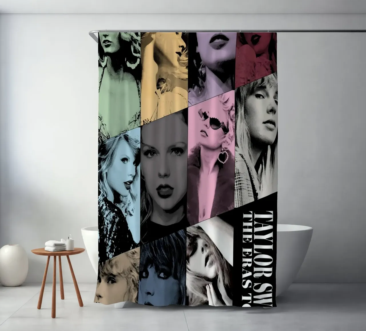 taylor swift il tour delle ere tenda da doccia da posterindo