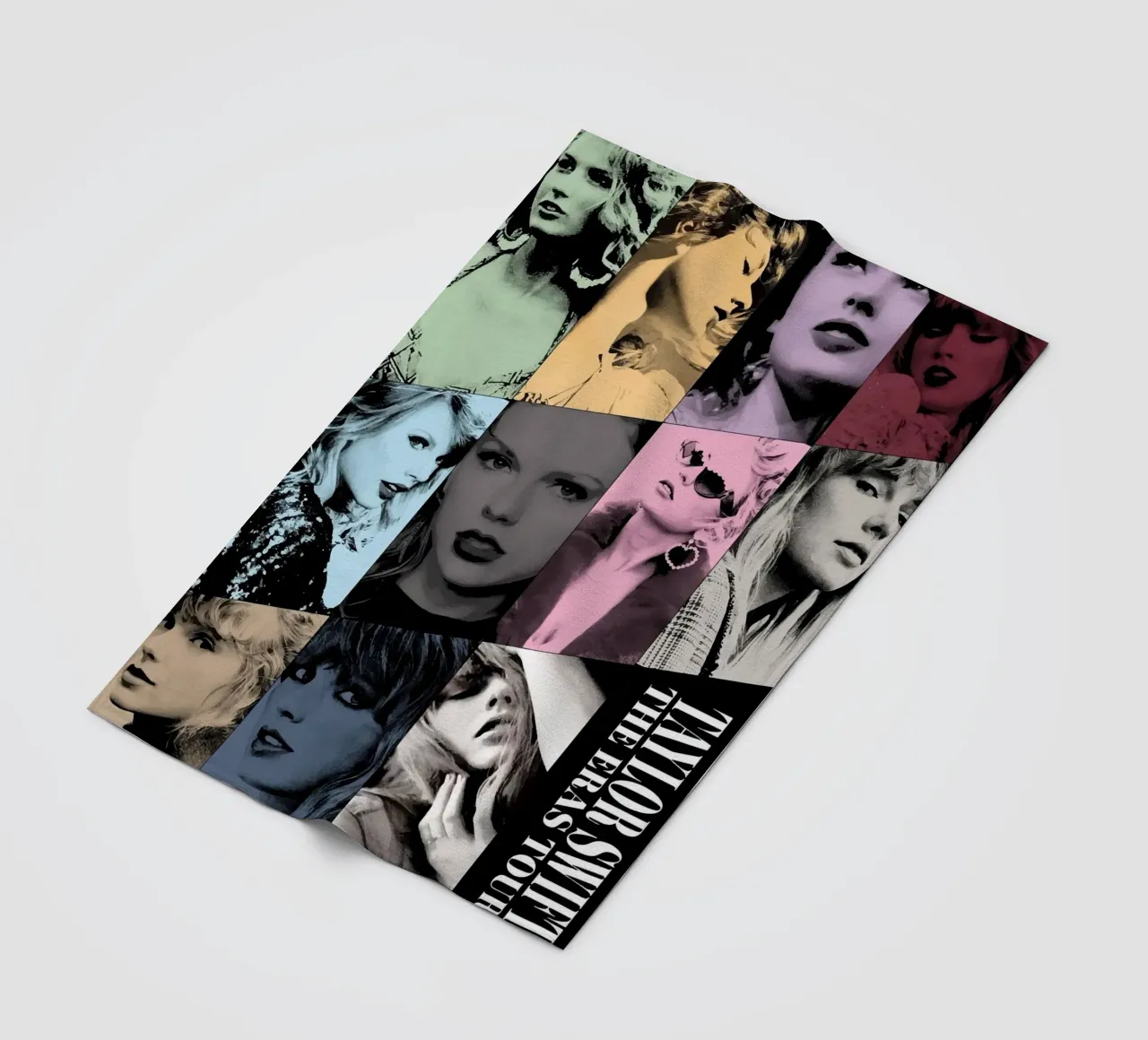 taylor swift il tour delle ere coperta in pile da posterindo