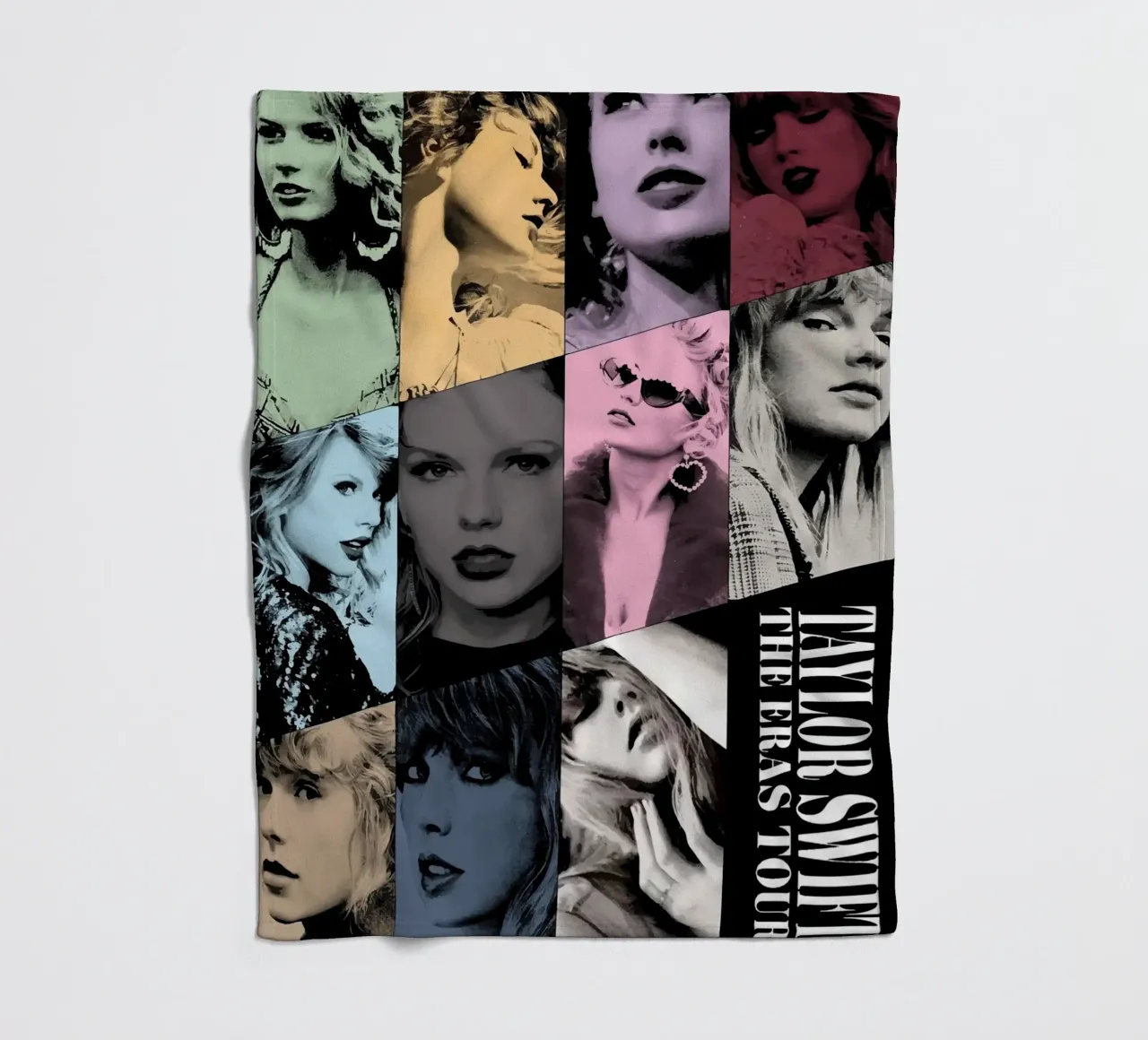 taylor swift il tour delle ere coperta in pile da posterindo