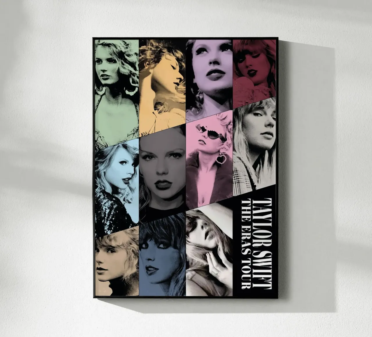 taylor swift il tour delle ere plexiglass da posterindo