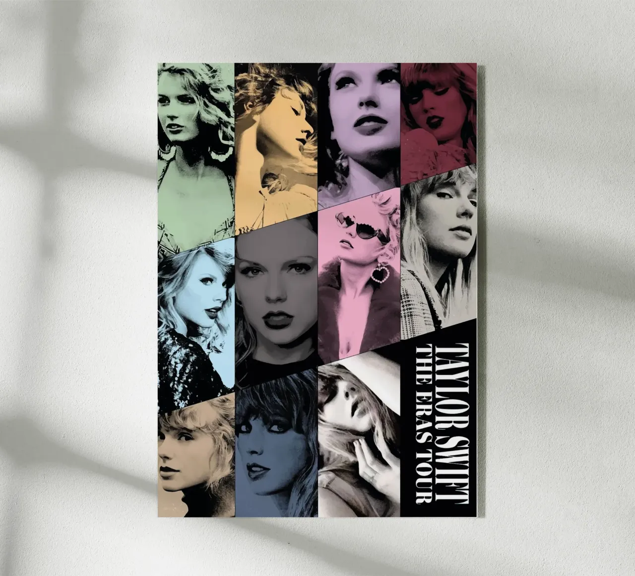 taylor swift il tour delle ere plexiglass da posterindo