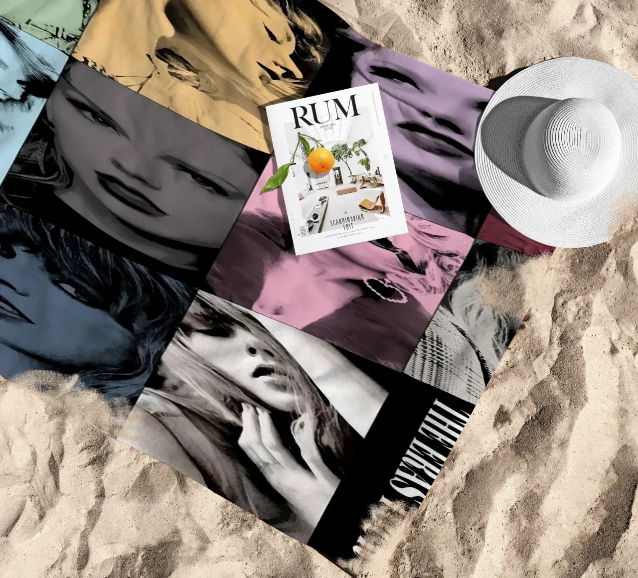 taylor swift il tour delle ere telo mare da posterindo