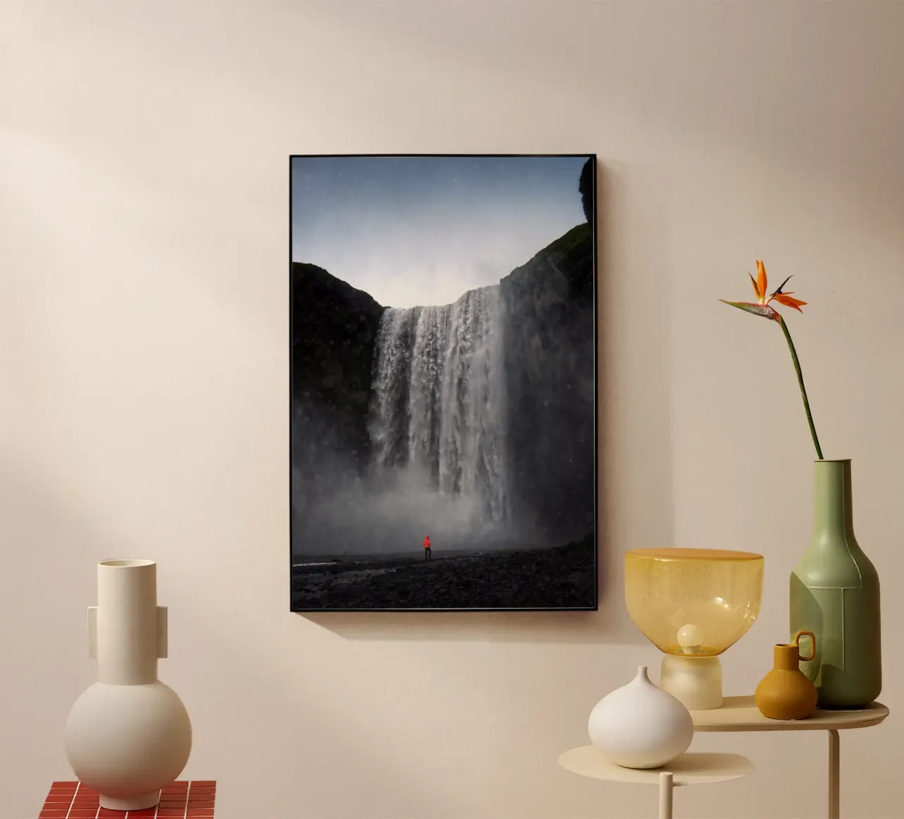 Huge Waterfall plexiglass da Fjöllart