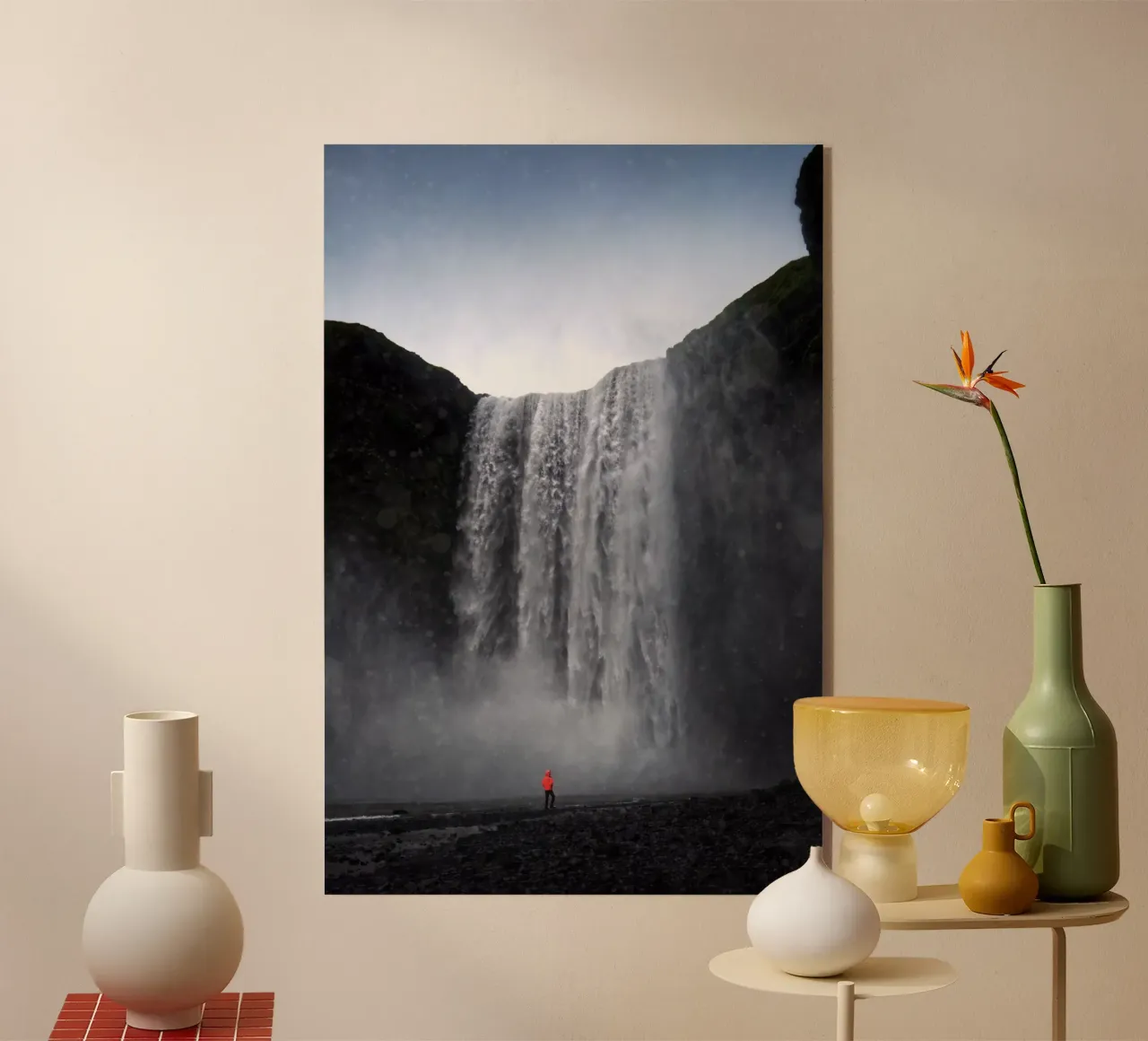 Huge Waterfall plexiglass da Fjöllart