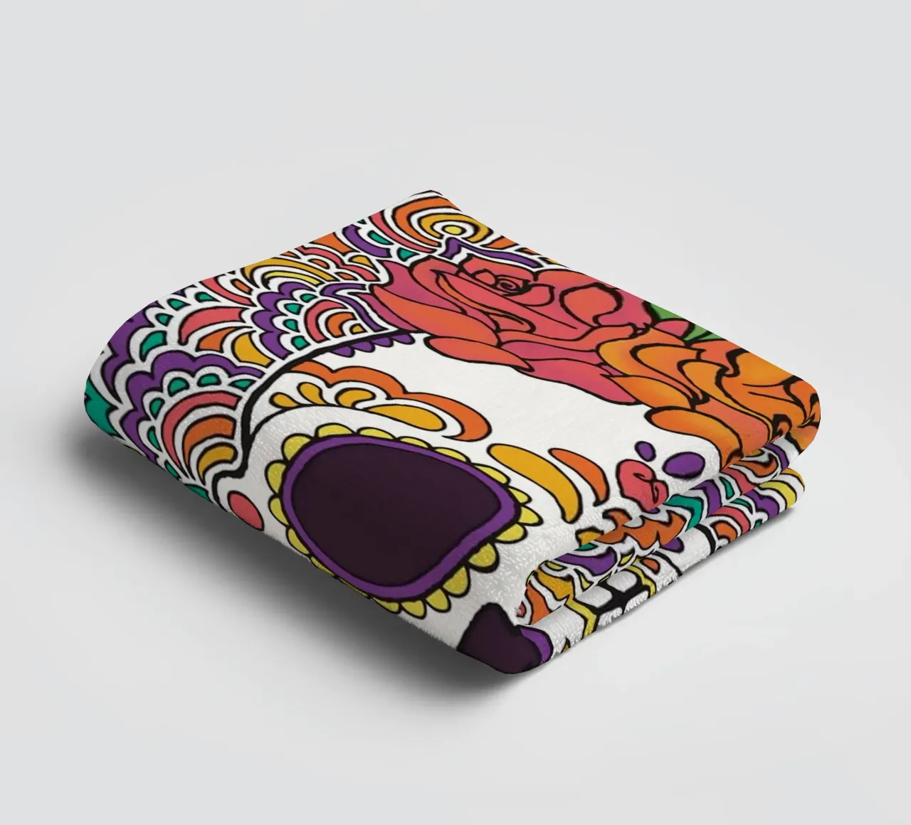 Calaverita asciugamano da bagno da KP Design