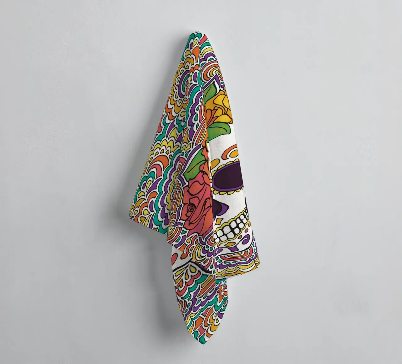 Calaverita asciugamano da bagno da KP Design