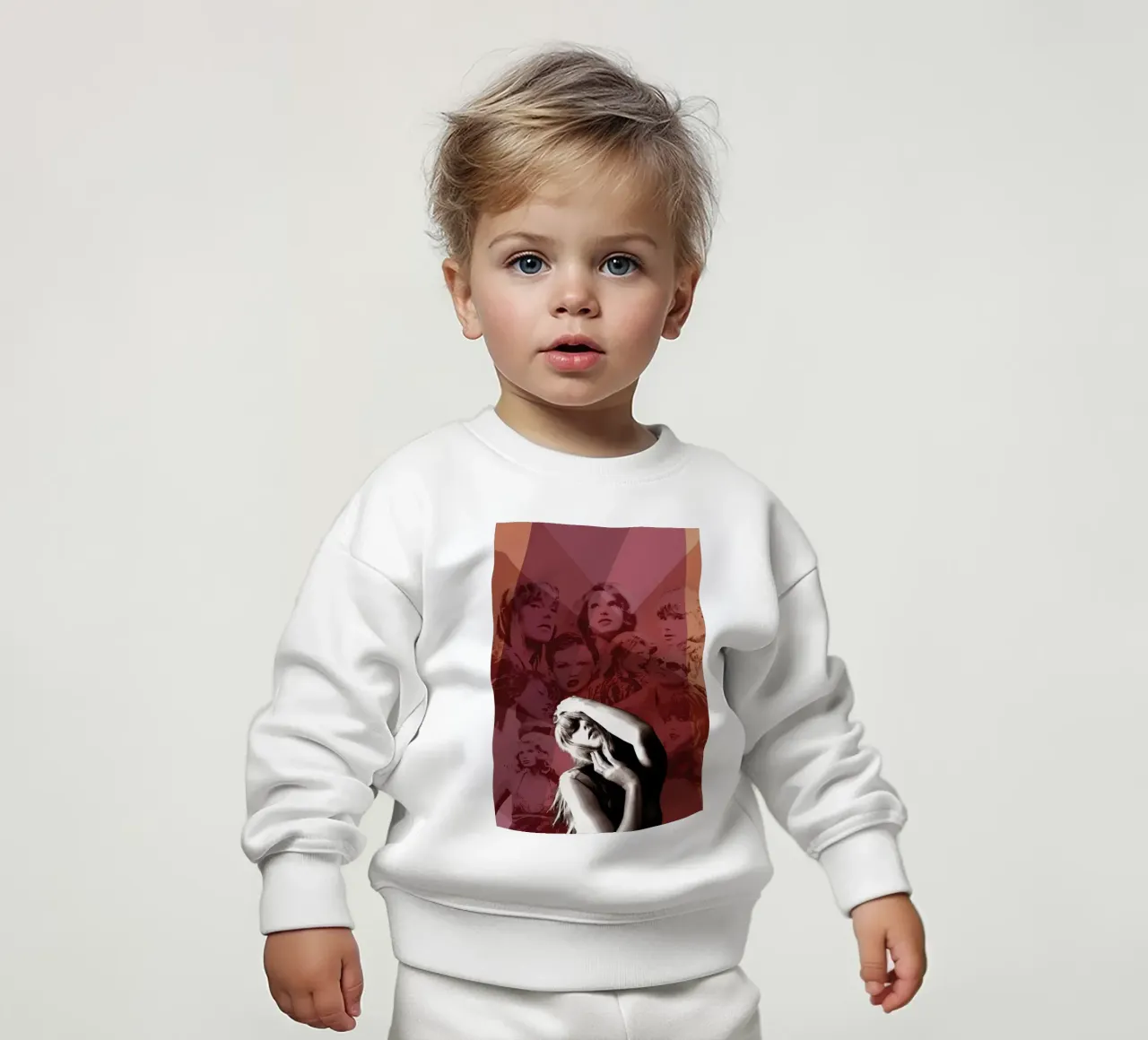 taylor swift the eras tour sudadera de bebé de posterindo