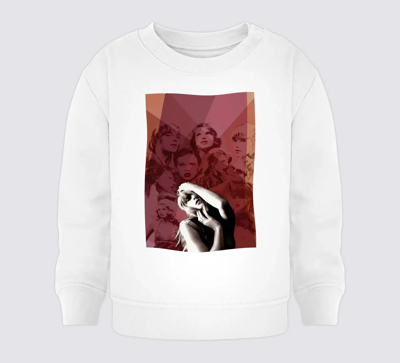taylor swift the eras tour sudadera de bebé de posterindo