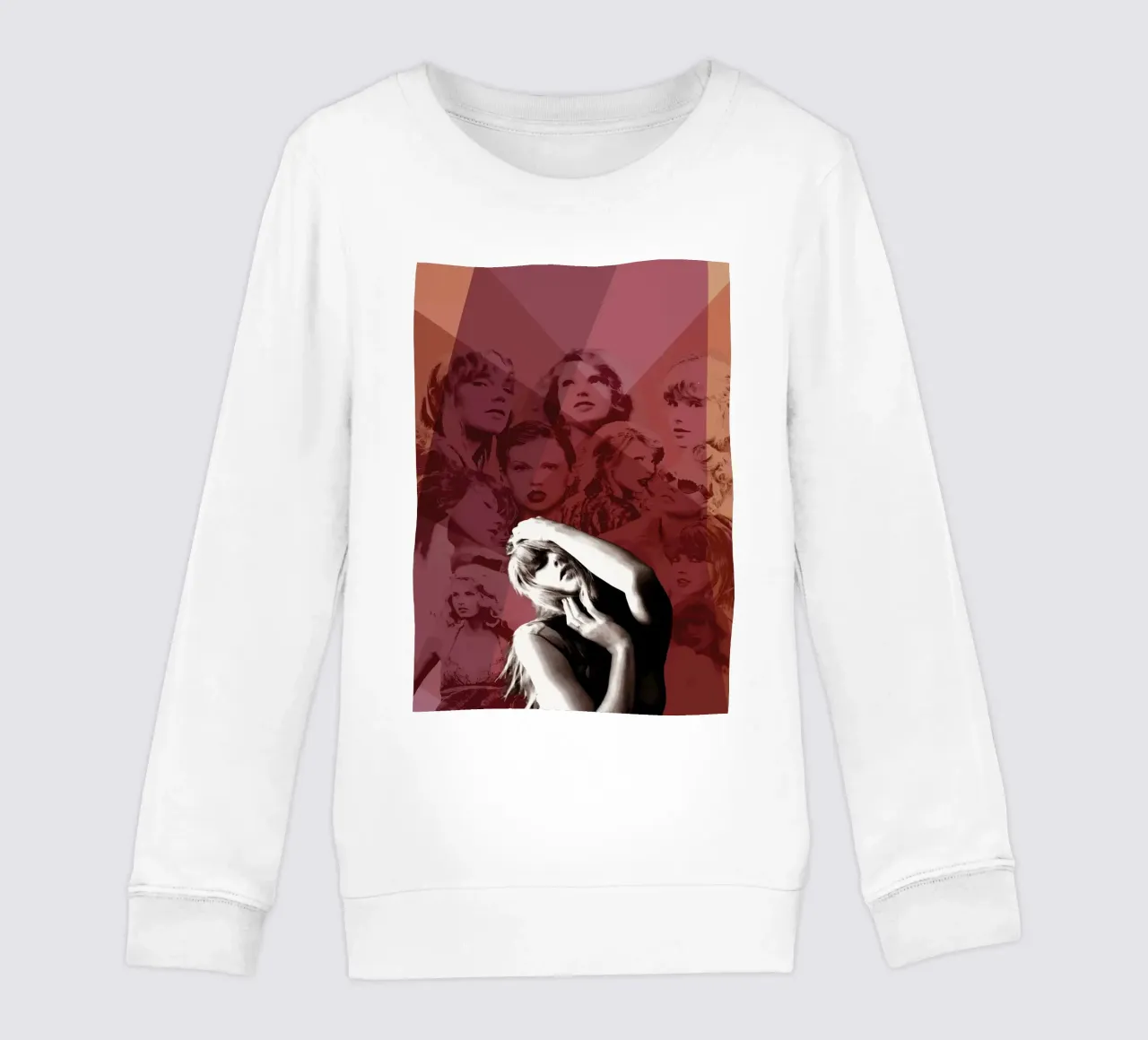 taylor swift the eras tour sudadera para niño de posterindo