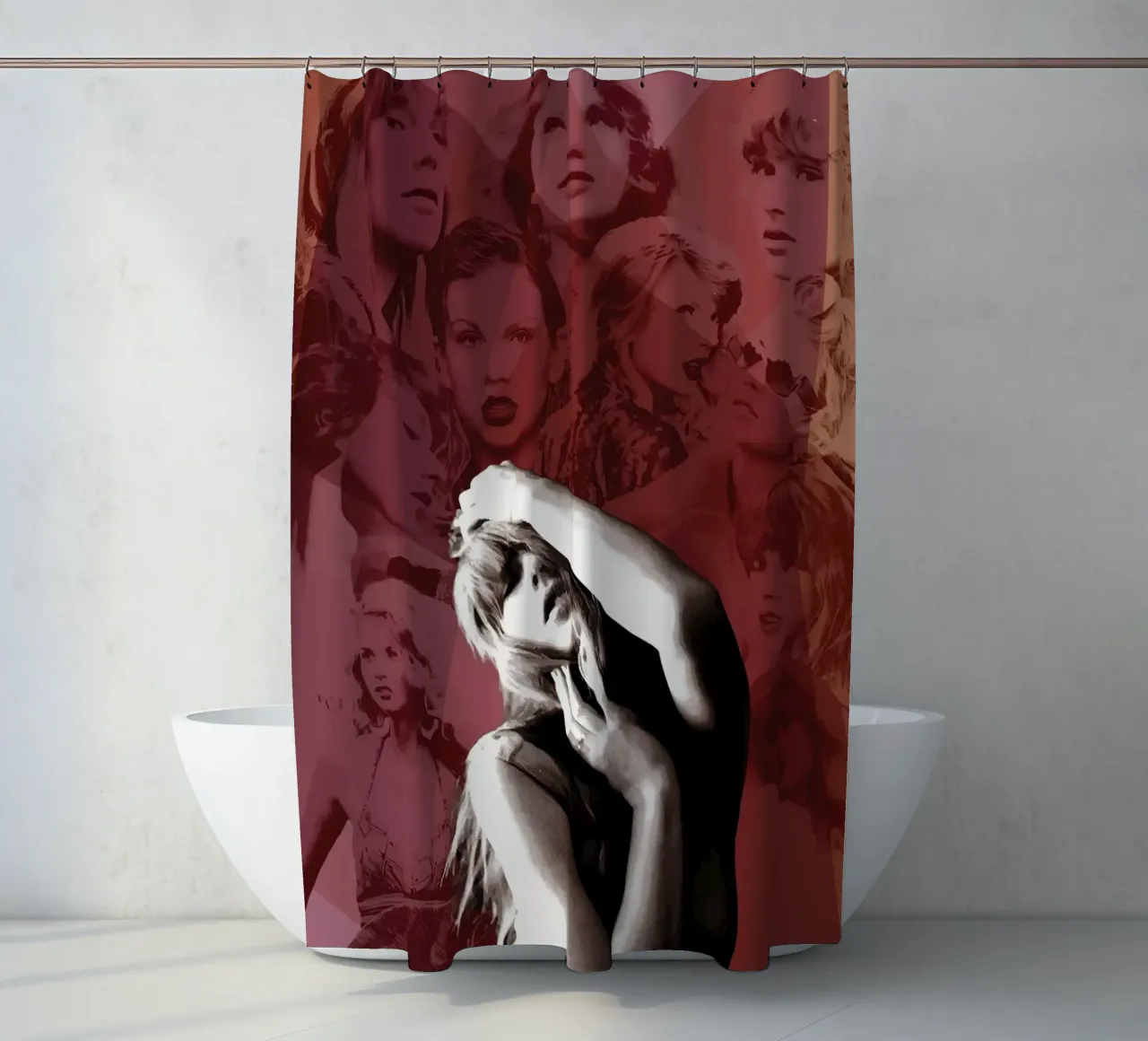 taylor swift il tour delle ere tenda da doccia da posterindo