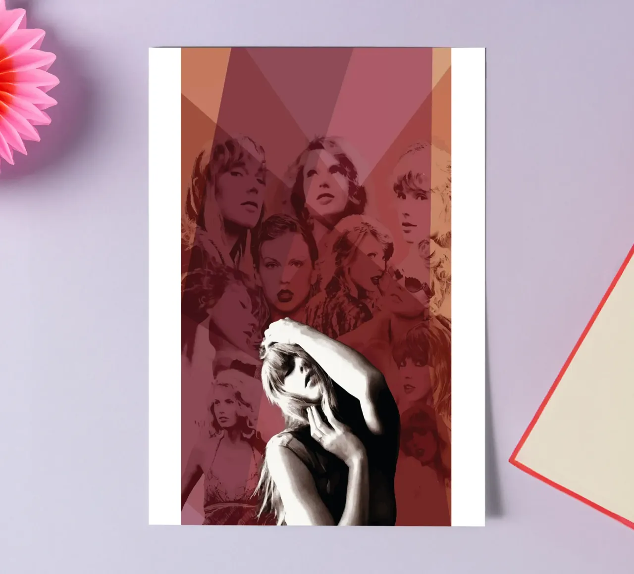 taylor swift the eras tour Stickerbogen von posterindo