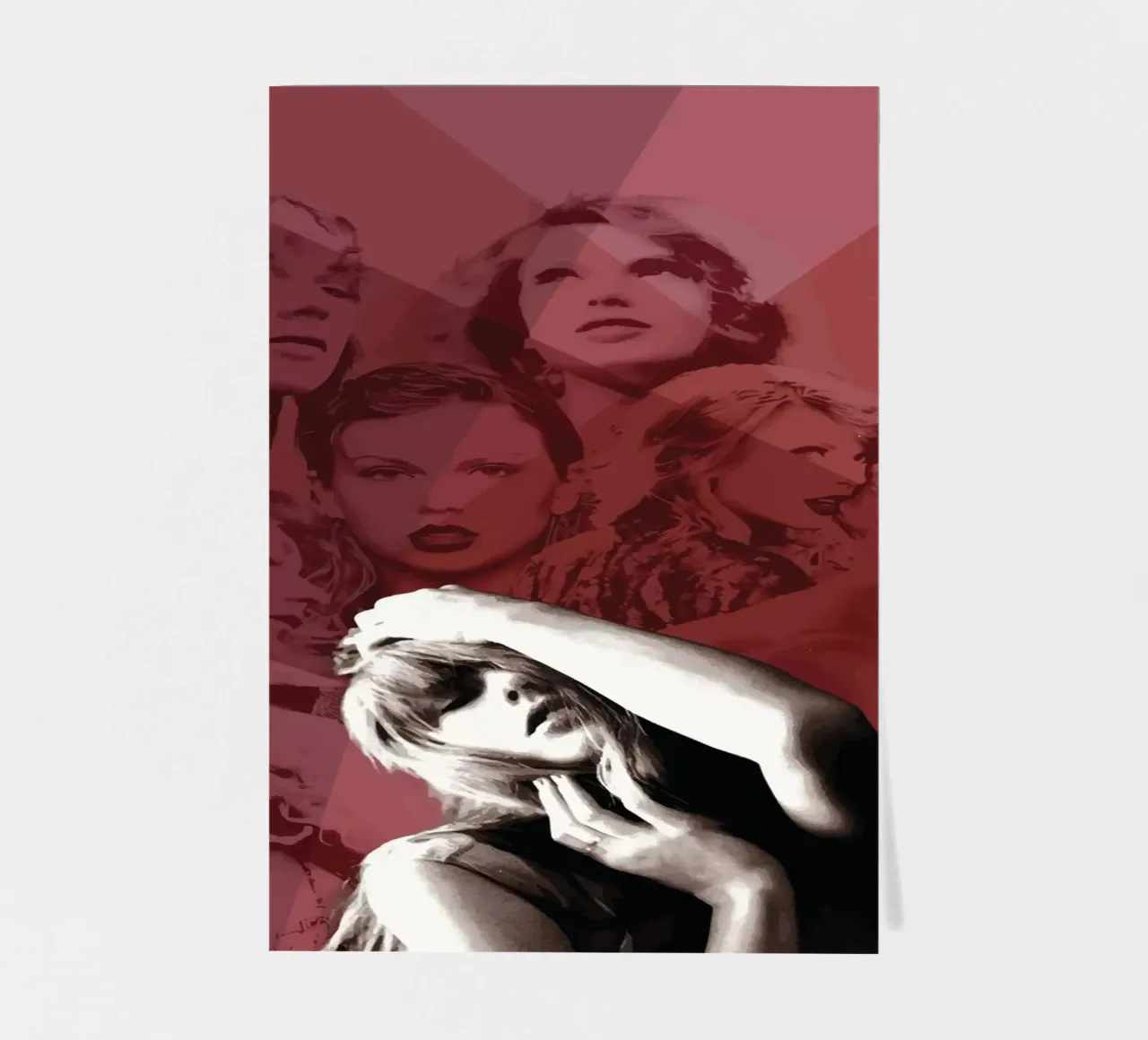 taylor swift the eras tour Stickerbogen von posterindo