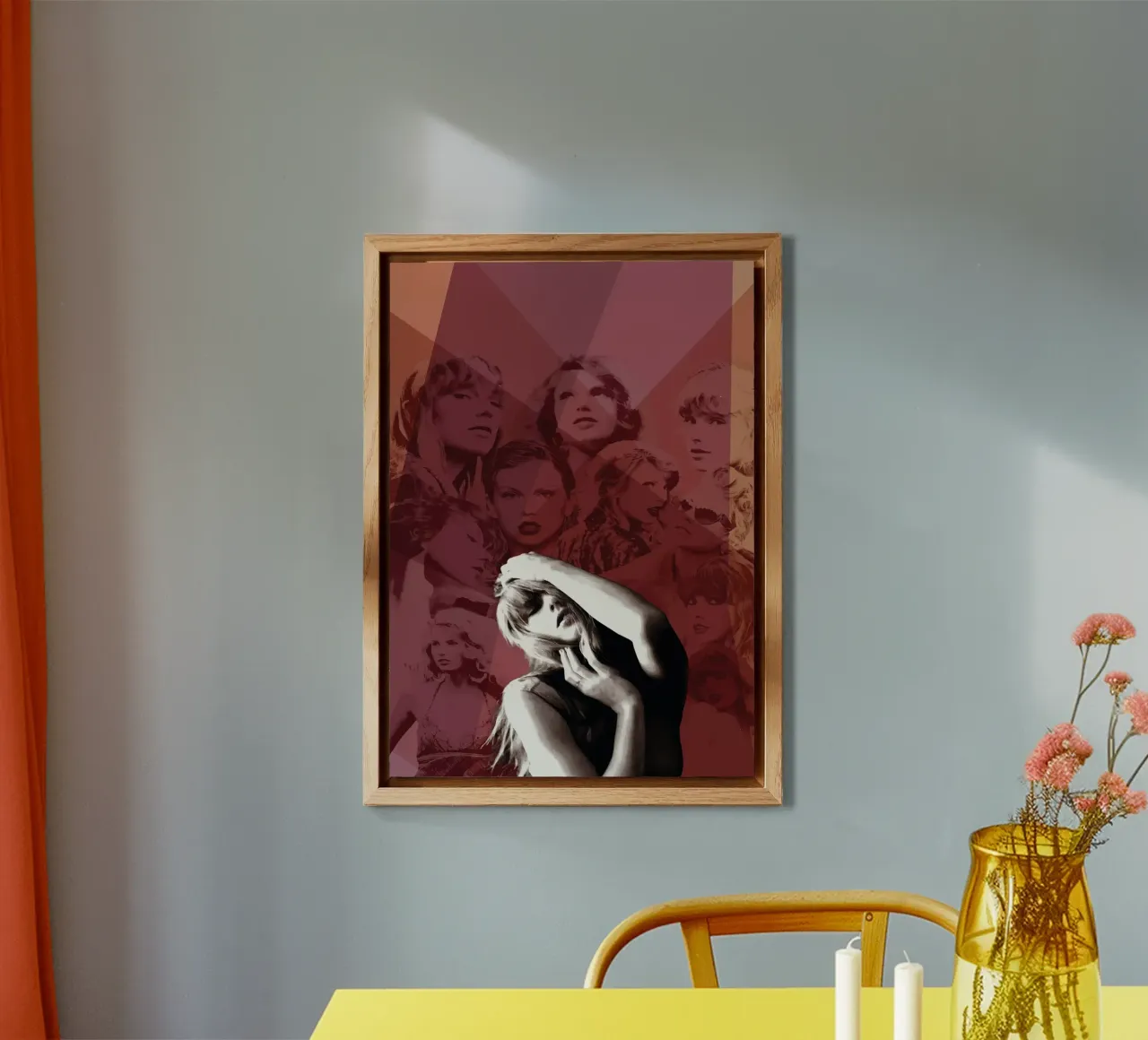 taylor swift il tour delle ere alluminio dibond da posterindo
