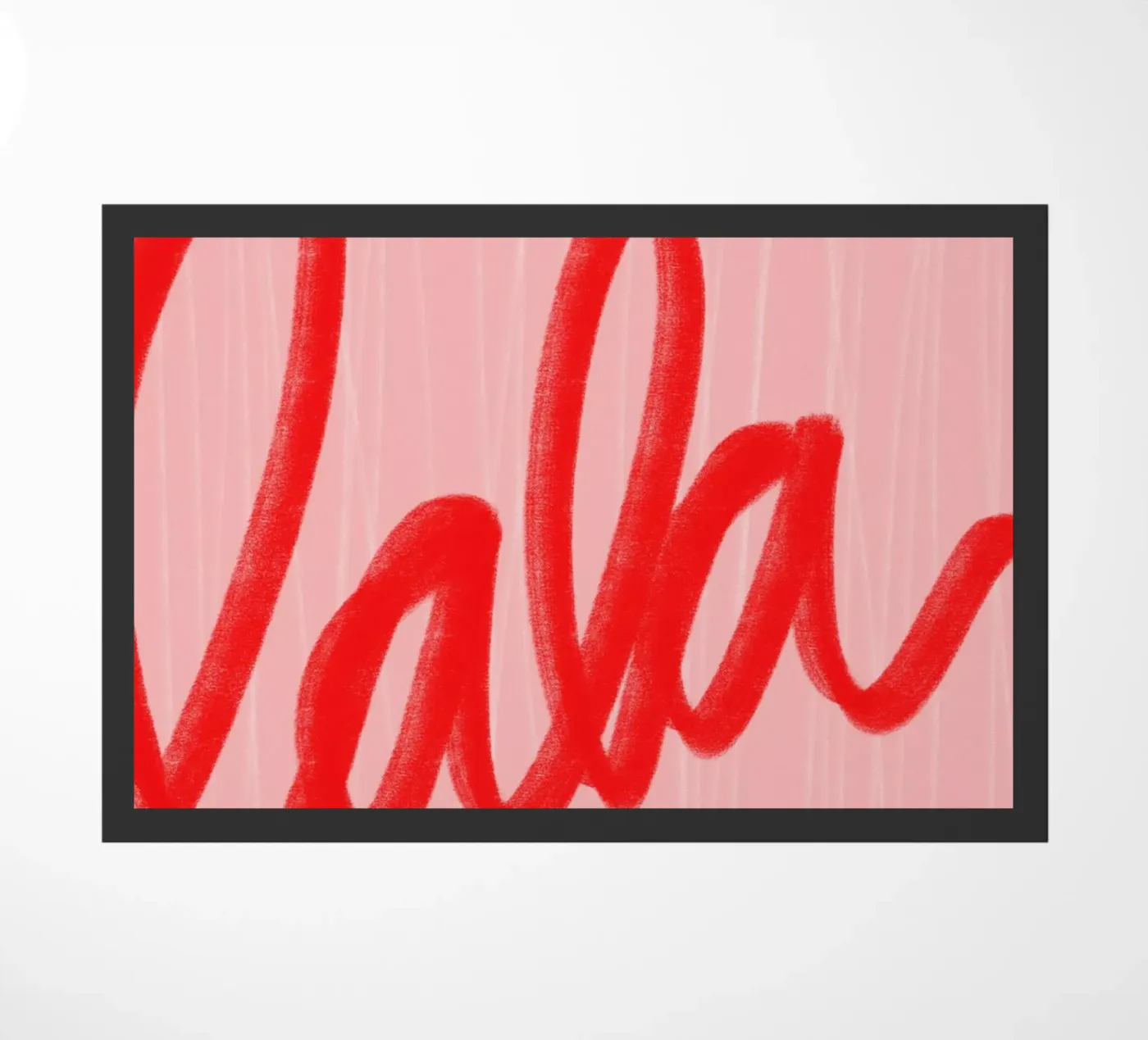 lalala deurmat van Hej Ibiza by Ute Arnold