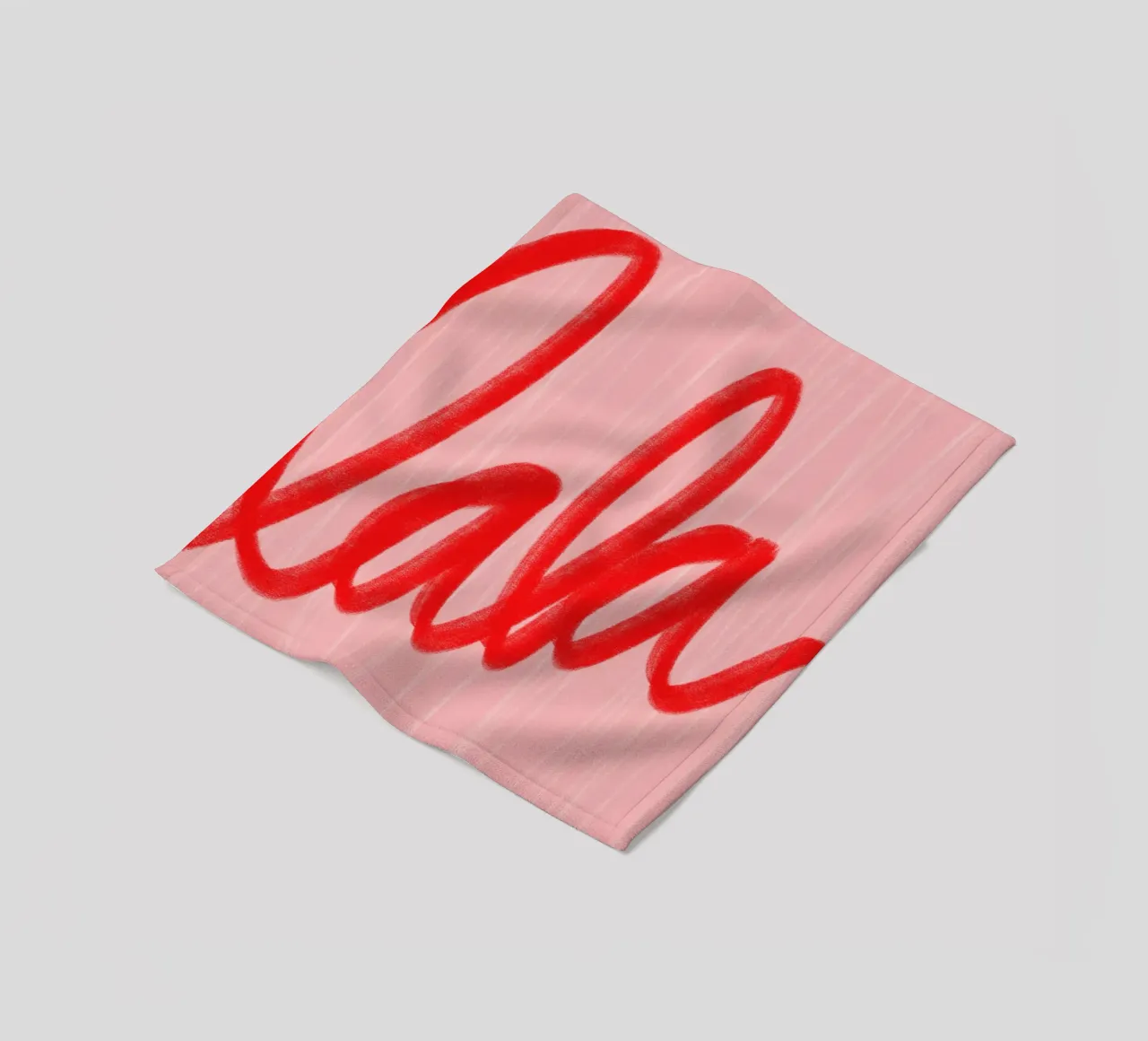 lalala coperta in pile da Hej Ibiza by Ute Arnold