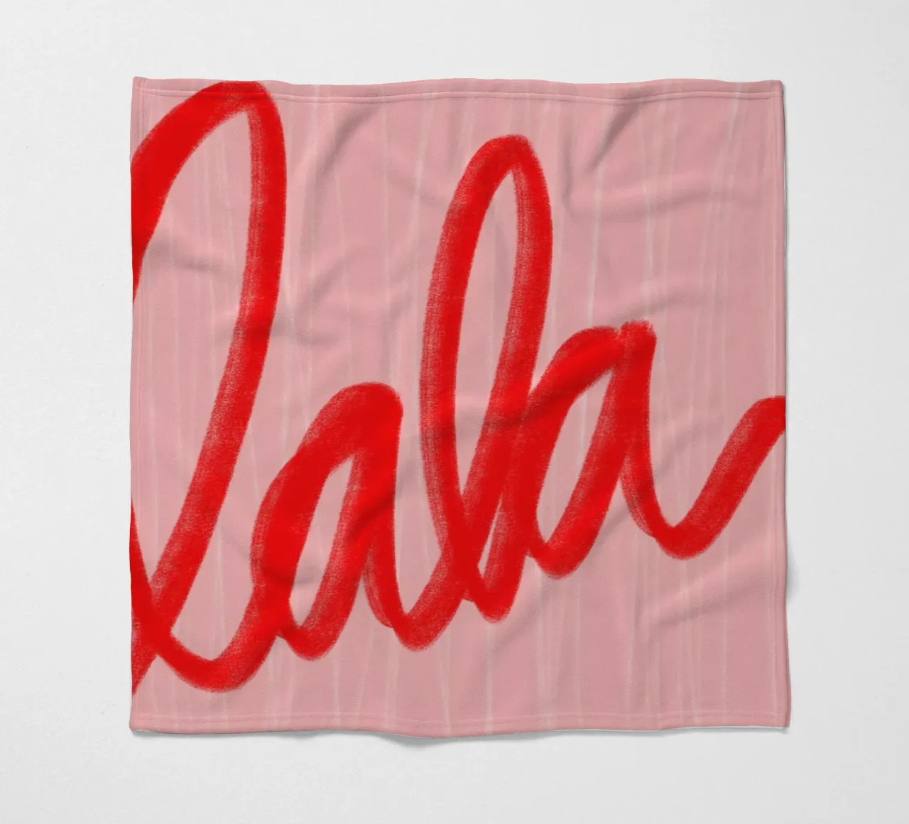 lalala coperta in pile da Hej Ibiza by Ute Arnold