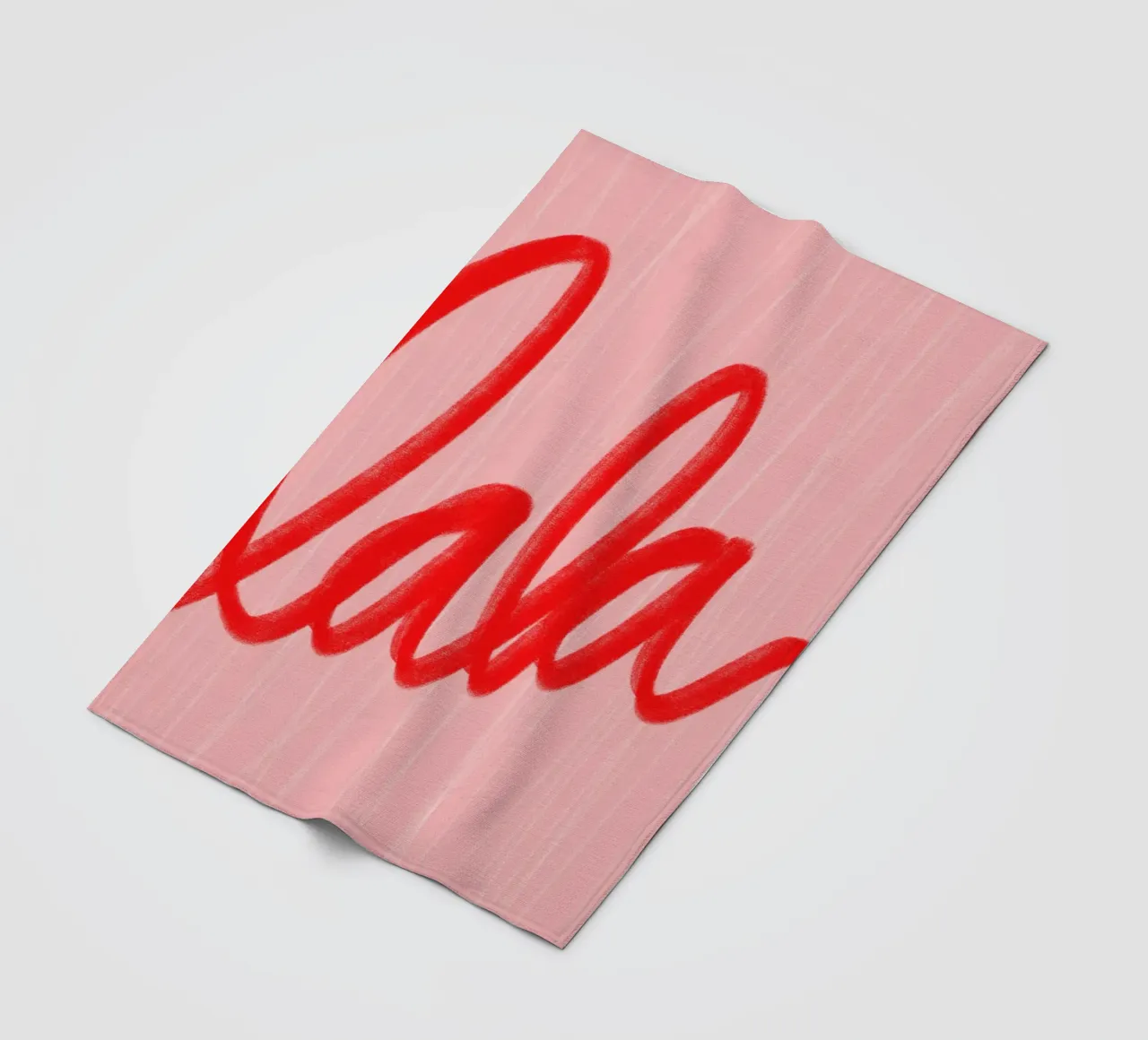 lalala coperta in pile da Hej Ibiza by Ute Arnold