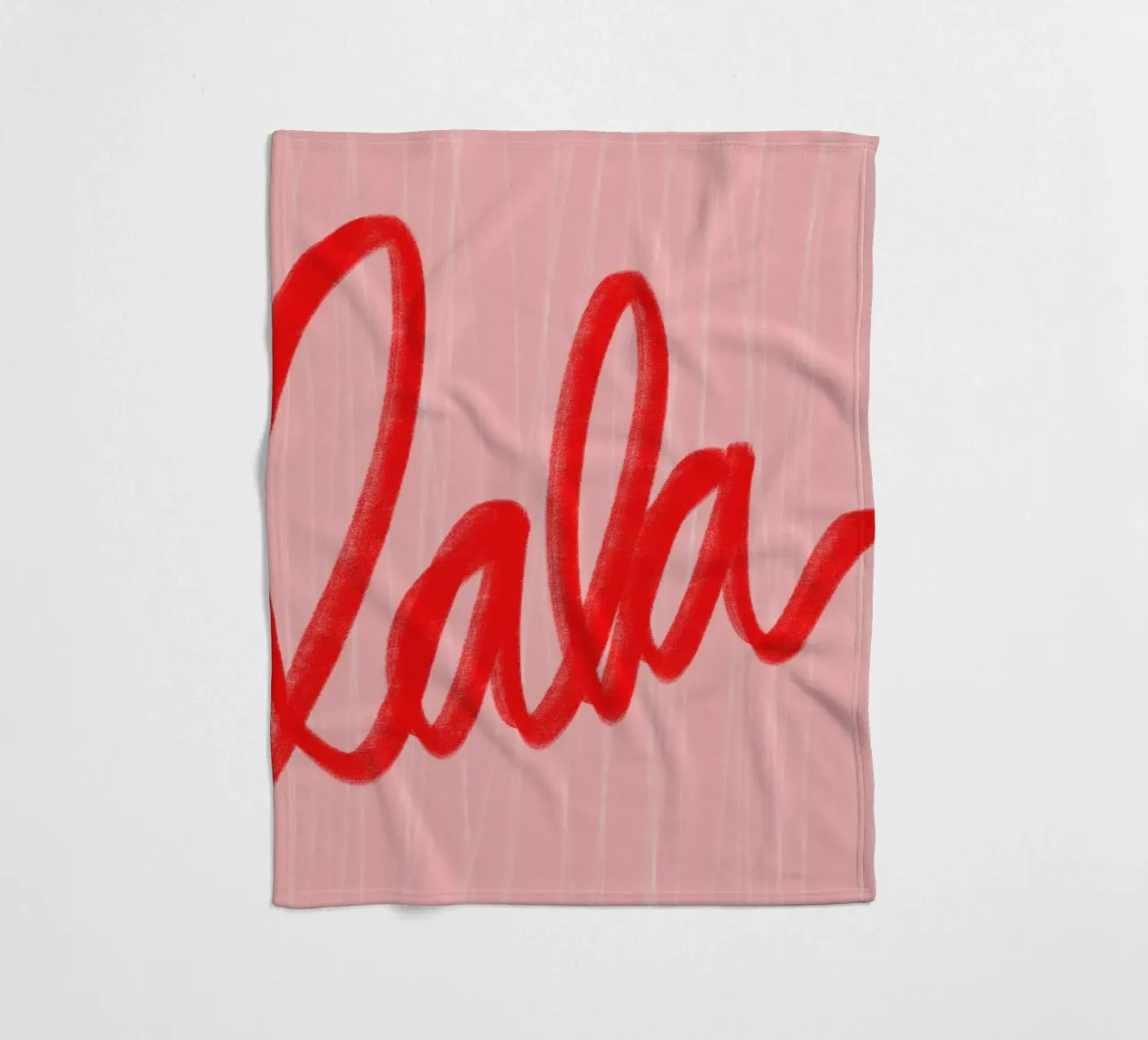 lalala coperta in pile da Hej Ibiza by Ute Arnold