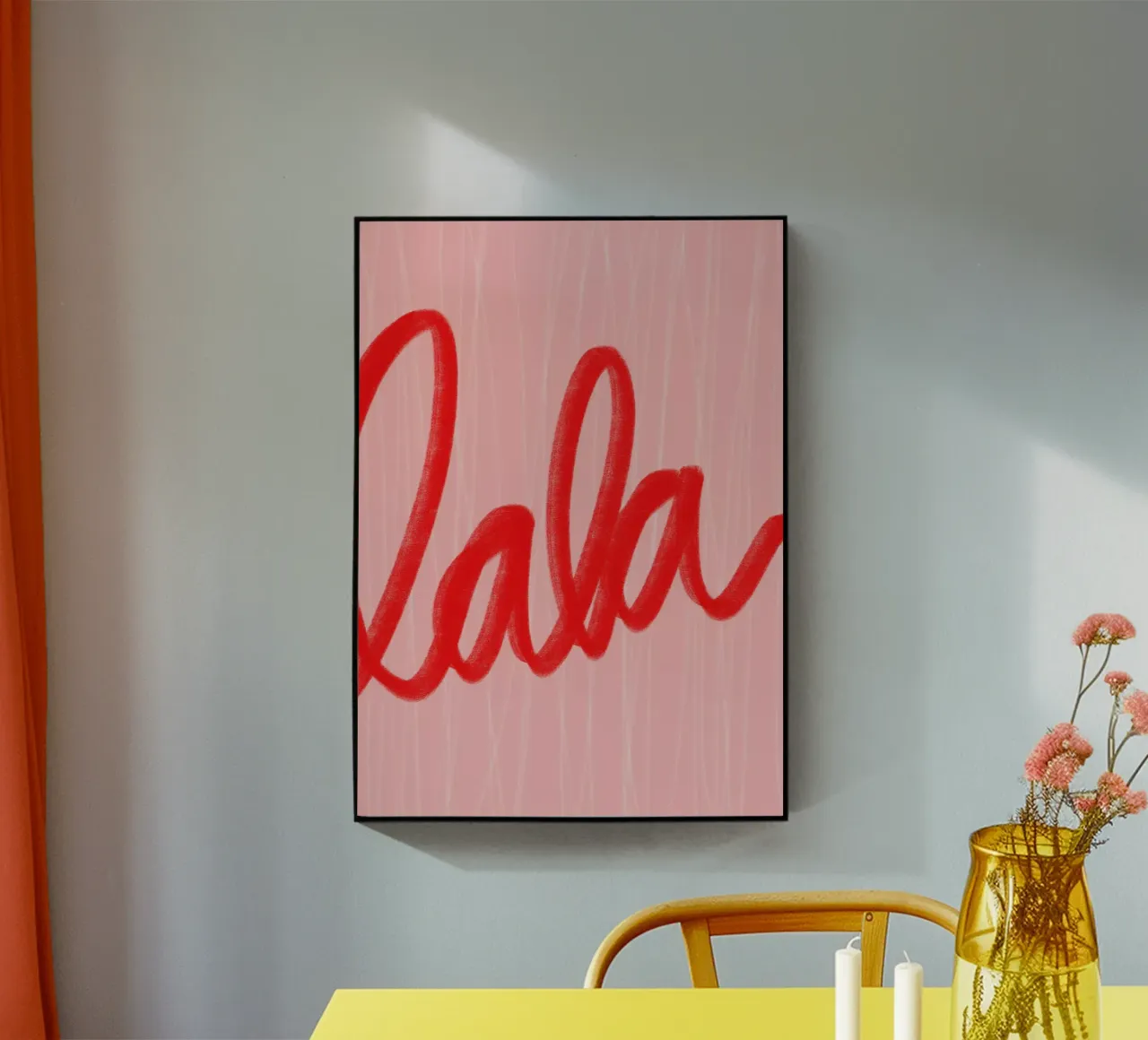 lalala plexiglass da Hej Ibiza by Ute Arnold