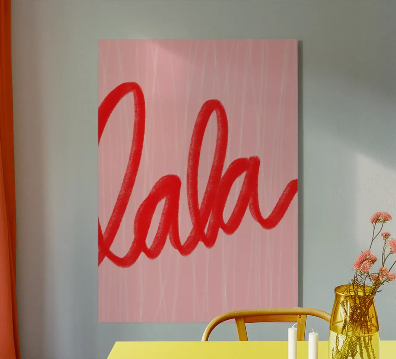 lalala plexiglass da Hej Ibiza by Ute Arnold