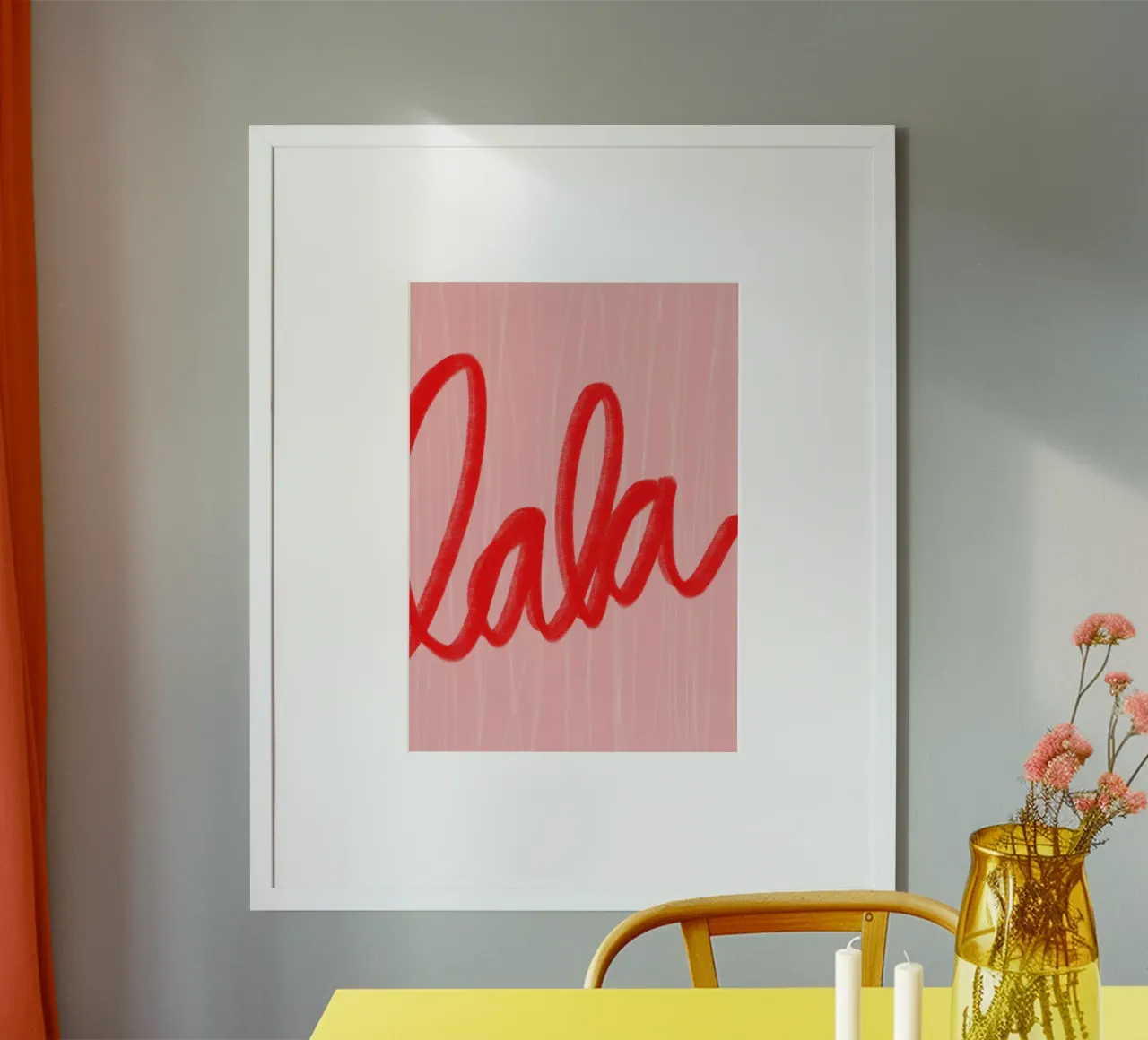 lalala poster da Hej Ibiza by Ute Arnold