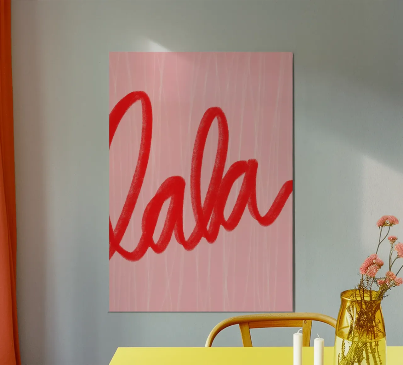 lalala poster da Hej Ibiza by Ute Arnold