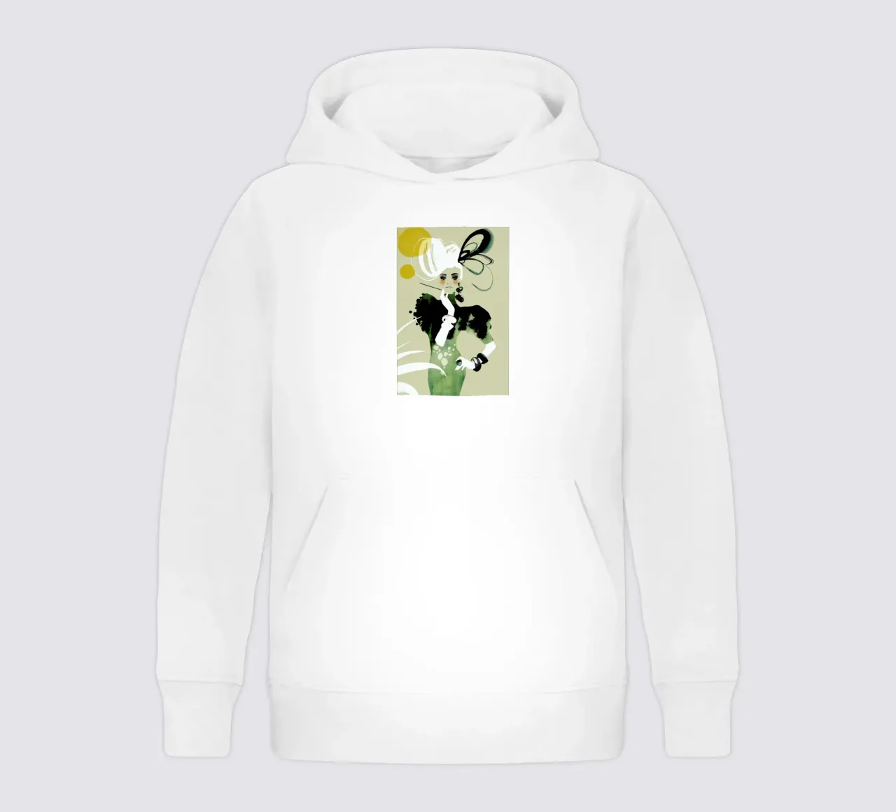 Flapper felpa bambino con cappuccio da Ekaterina Koroleva