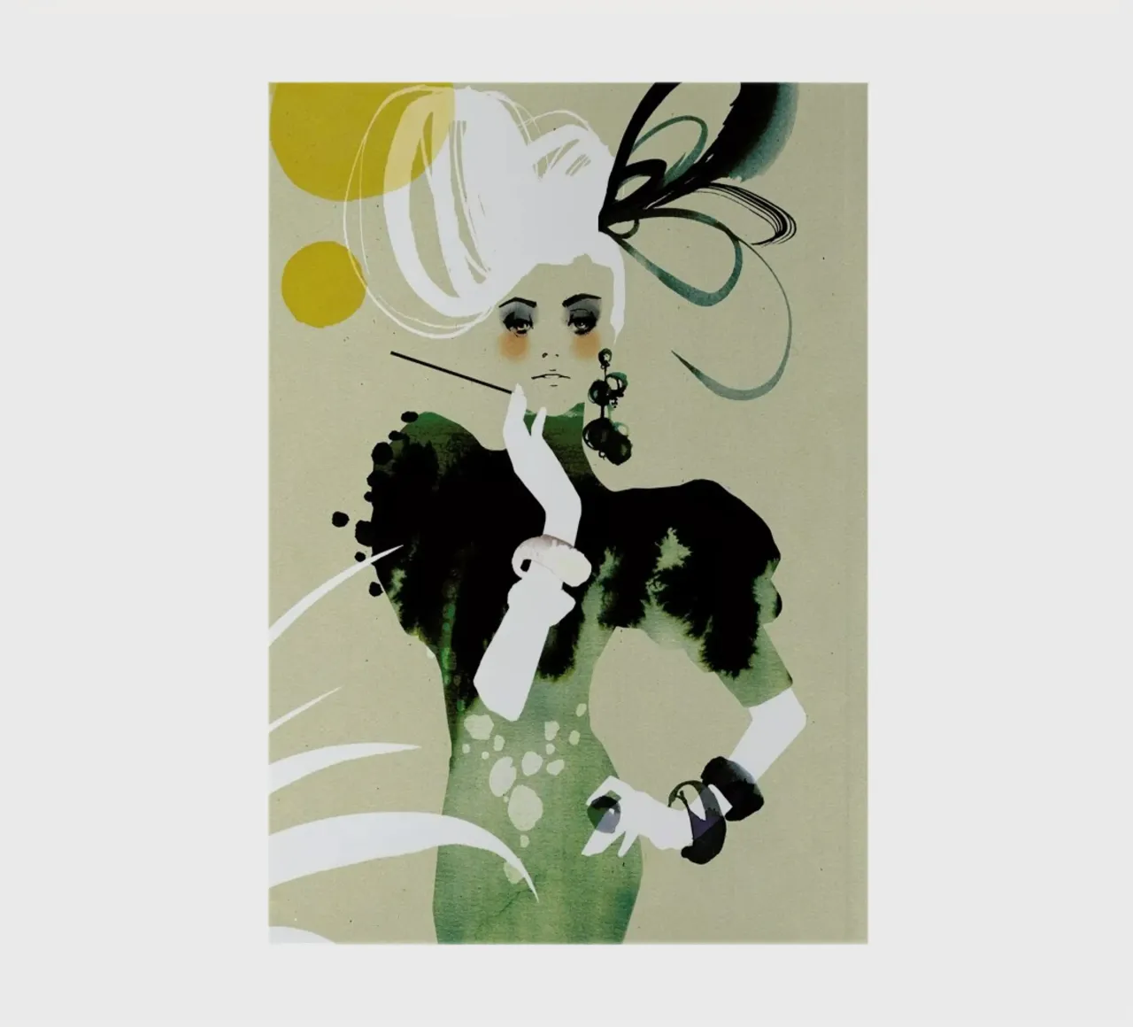 Flapper notebook by Ekaterina Koroleva