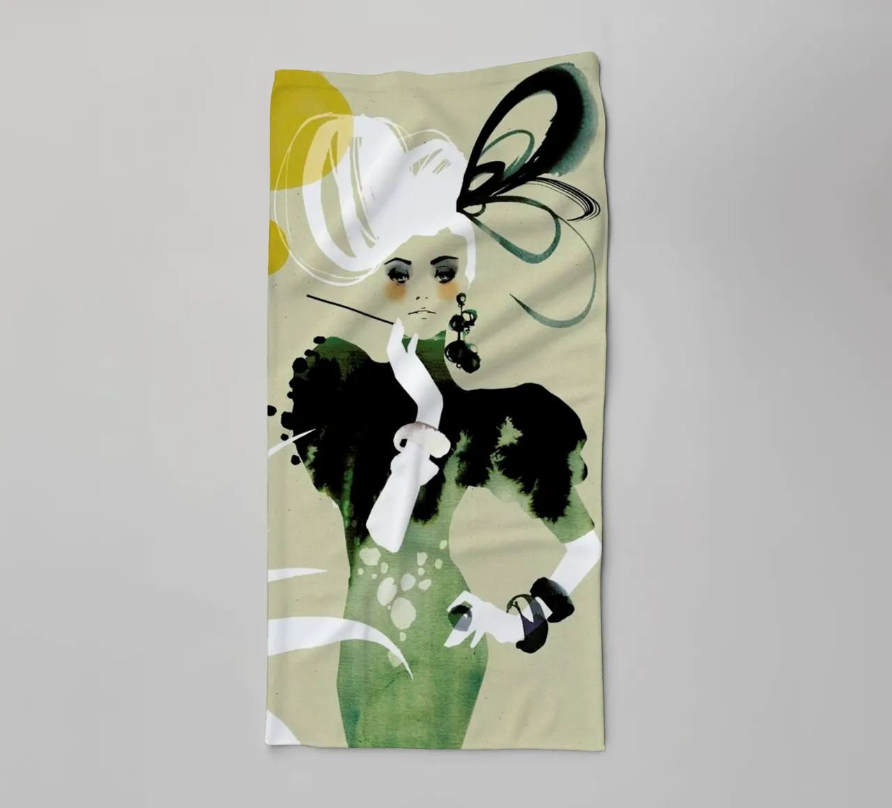Flapper asciugamano da bagno da Ekaterina Koroleva
