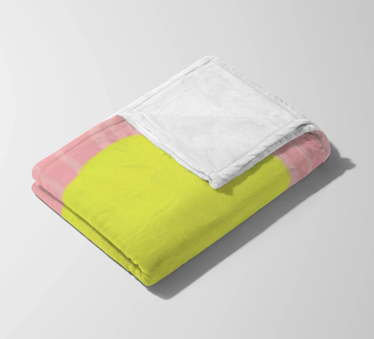 Lemon soft coperta in pile da Hej Ibiza by Ute Arnold