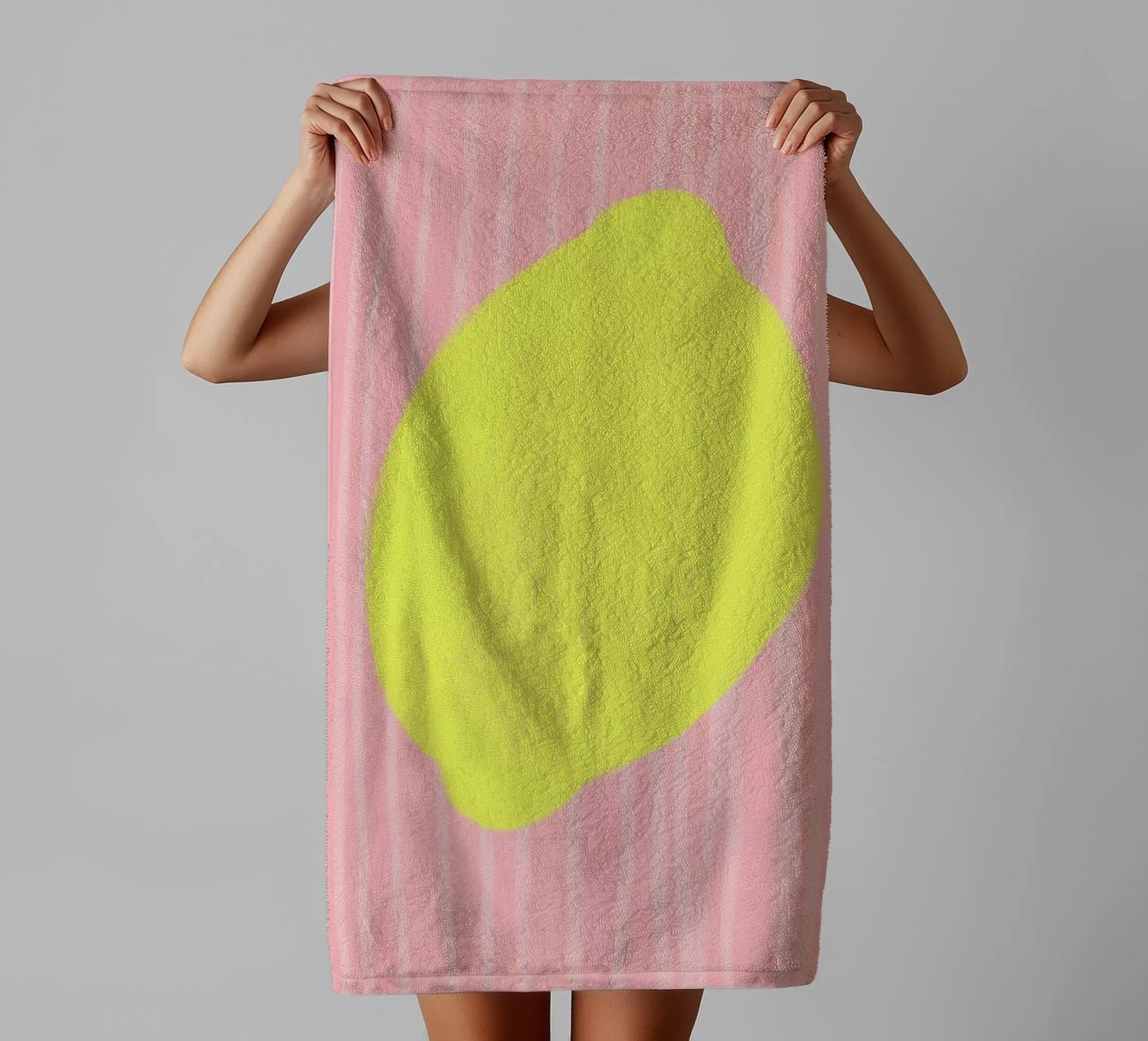 Lemon soft asciugamano da bagno da Hej Ibiza by Ute Arnold