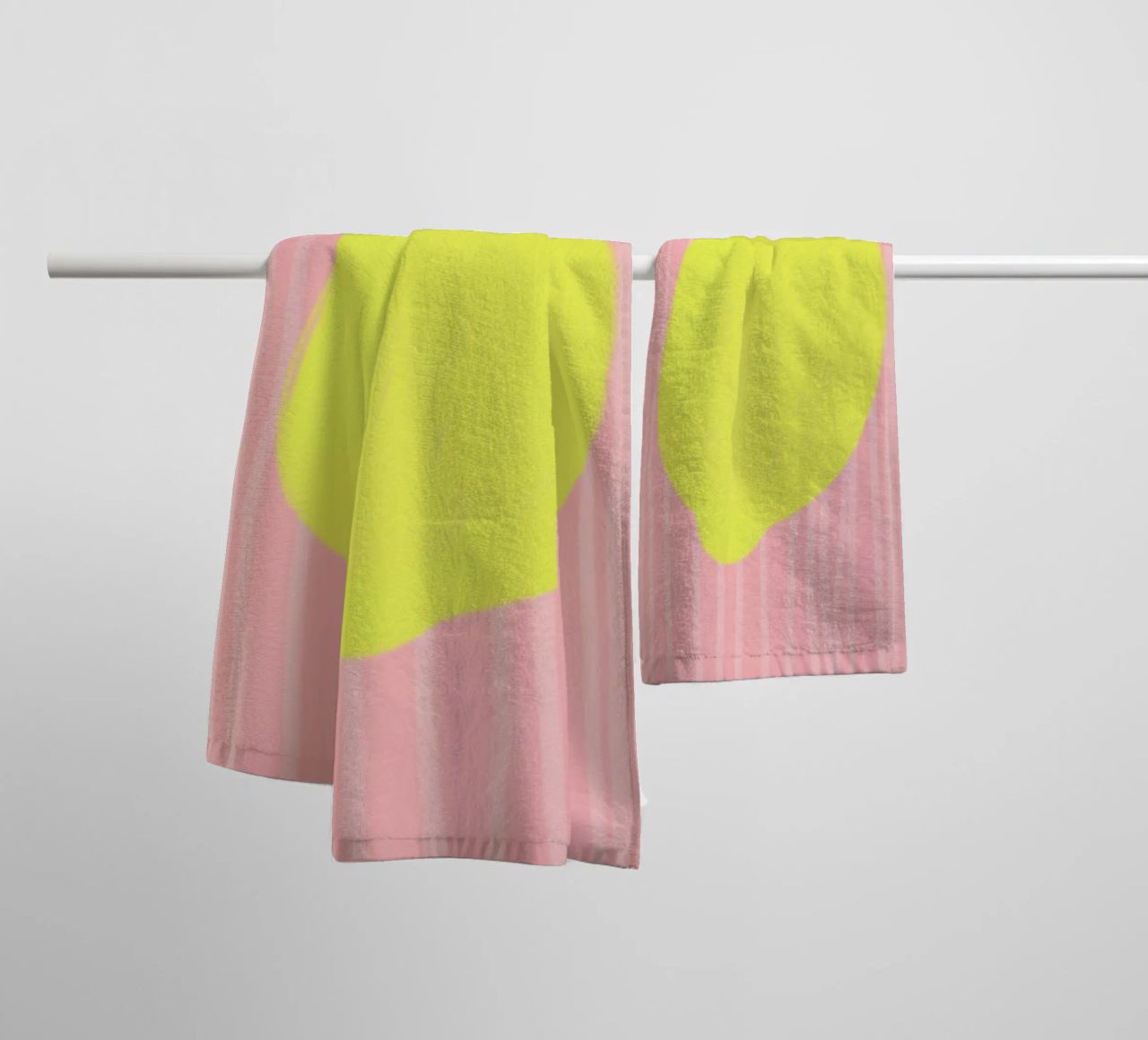 Lemon soft asciugamano da bagno da Hej Ibiza by Ute Arnold