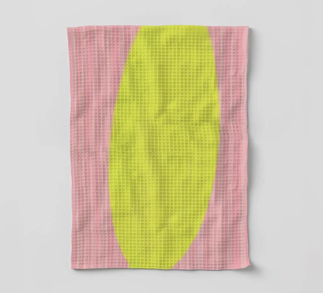 Zitrone Lemon gestreift soft Geschirrtuch von Hej Ibiza by Ute Arnold