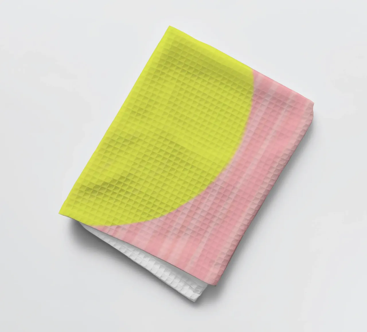 Zitrone Lemon gestreift soft Geschirrtuch von Hej Ibiza by Ute Arnold