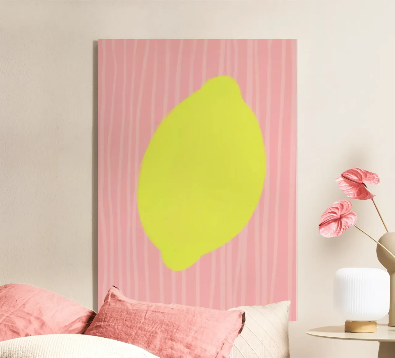Lemon soft acrylic glass by Hej Ibiza by Ute Arnold