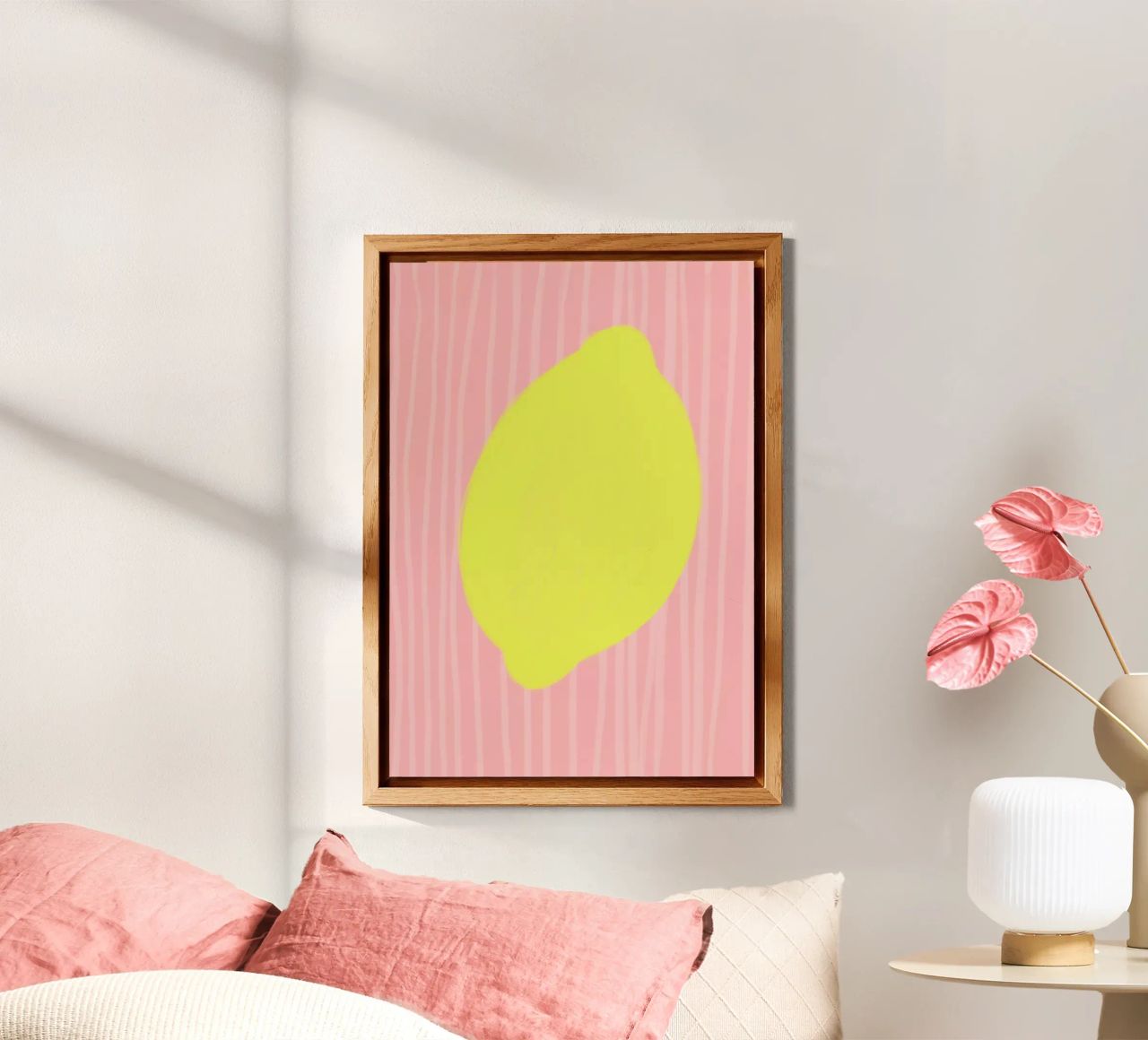 Lemon soft alluminio dibond da Hej Ibiza by Ute Arnold