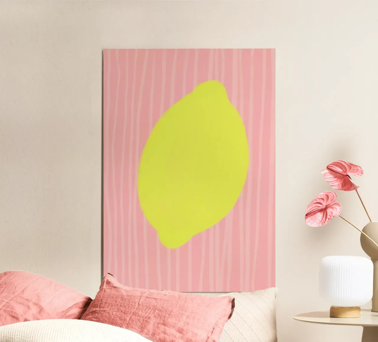 Lemon soft poster da Hej Ibiza by Ute Arnold