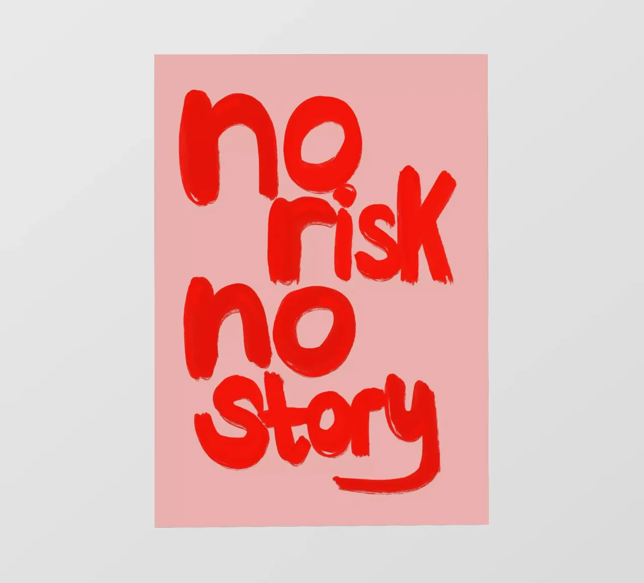 no risk no story pellicola backlit da Hej Ibiza by Ute Arnold