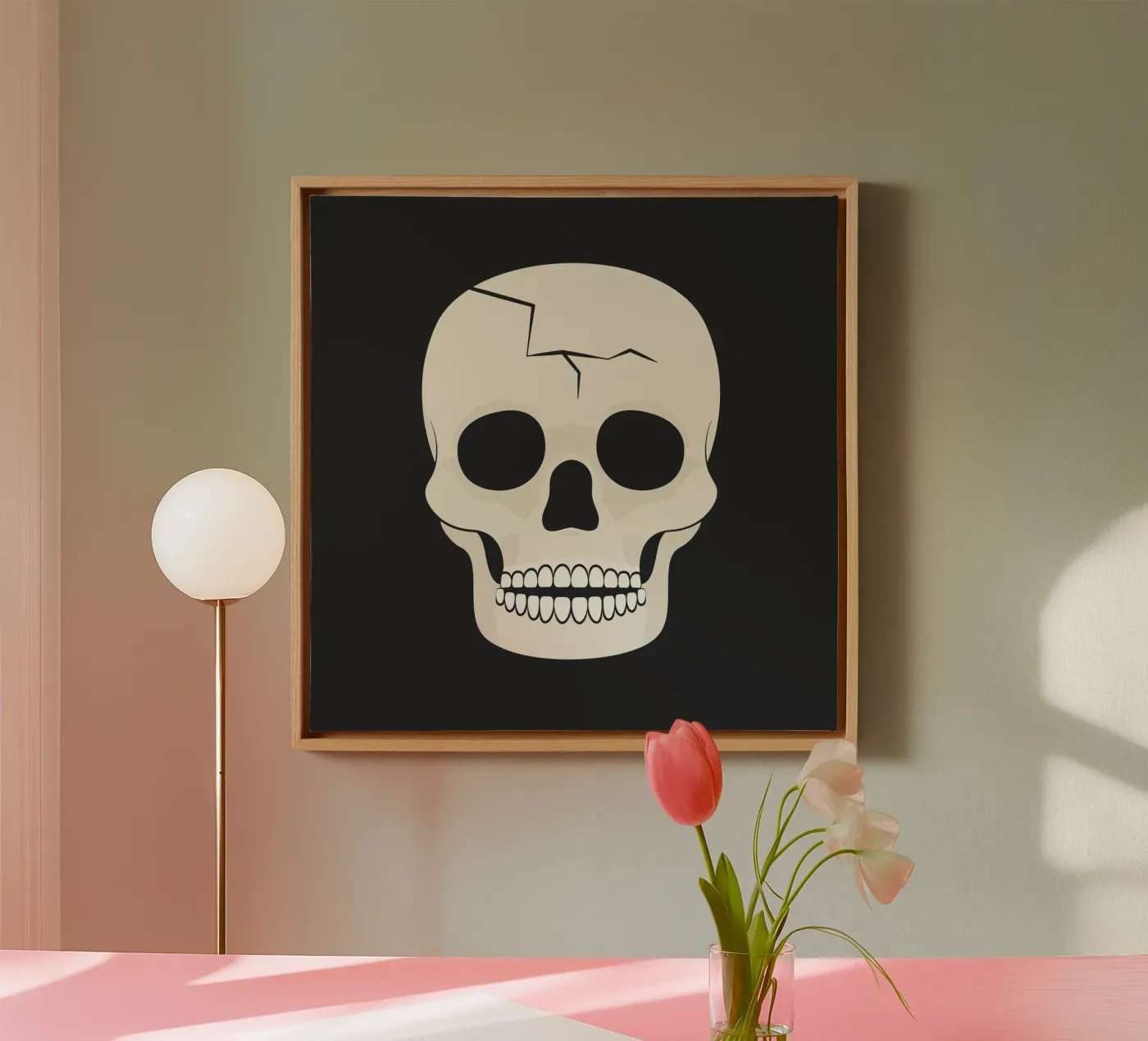 Skull tela da Lidia Blomgren