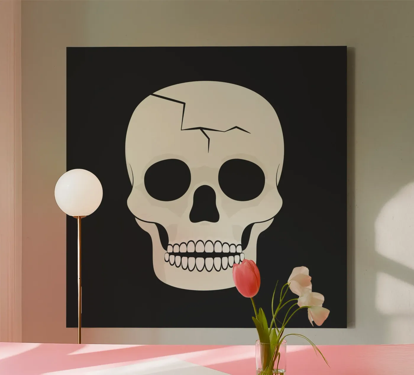 Skull tela da Lidia Blomgren