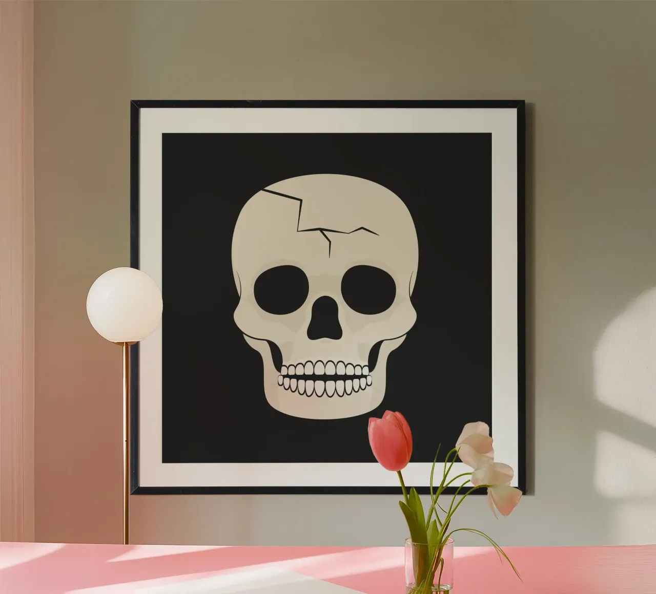 Skull poster da Lidia Blomgren