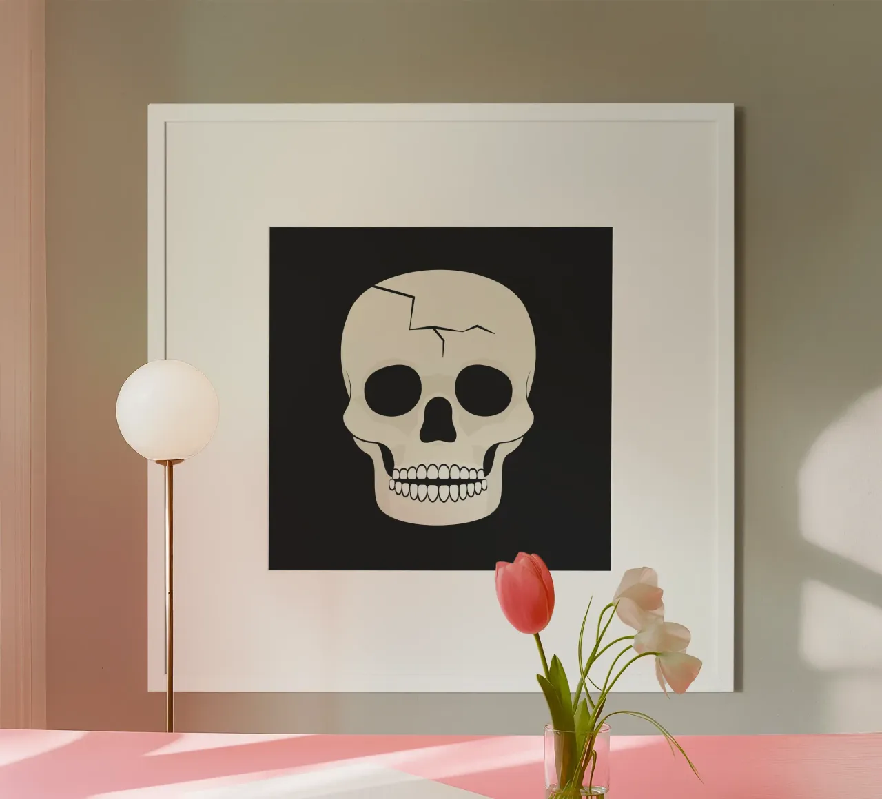 Skull poster da Lidia Blomgren