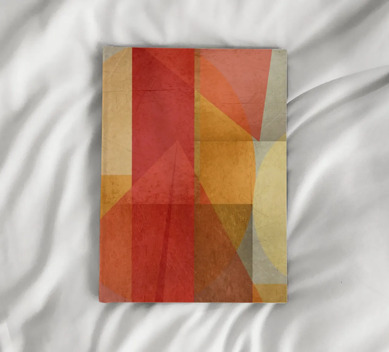Abstract composition in red and yellow diario da MirimoART