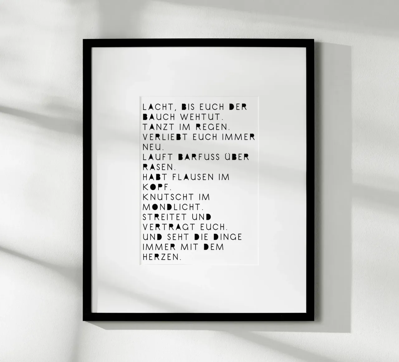 voir avec le cœur poster de maramirage