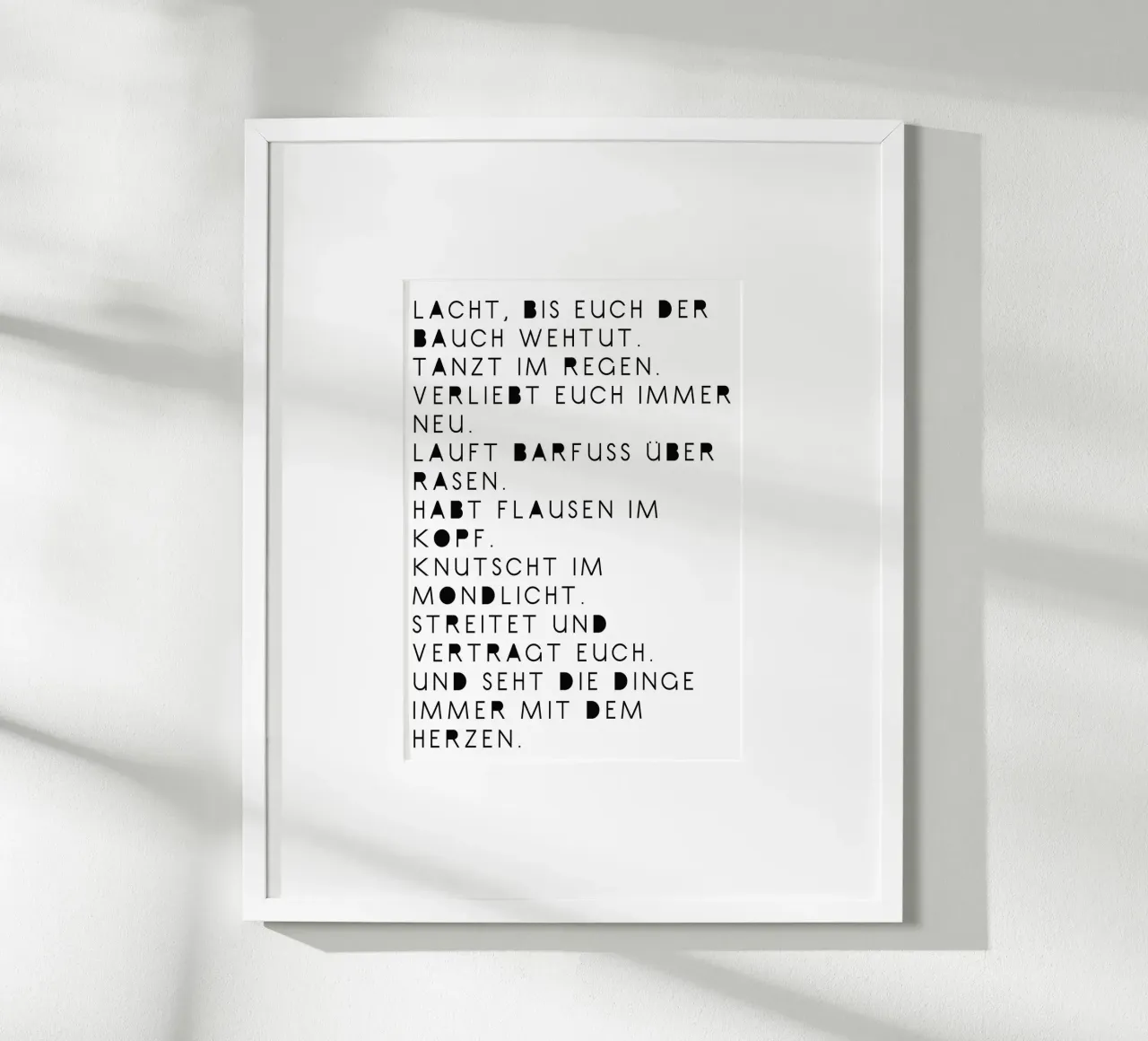 voir avec le cœur poster de maramirage