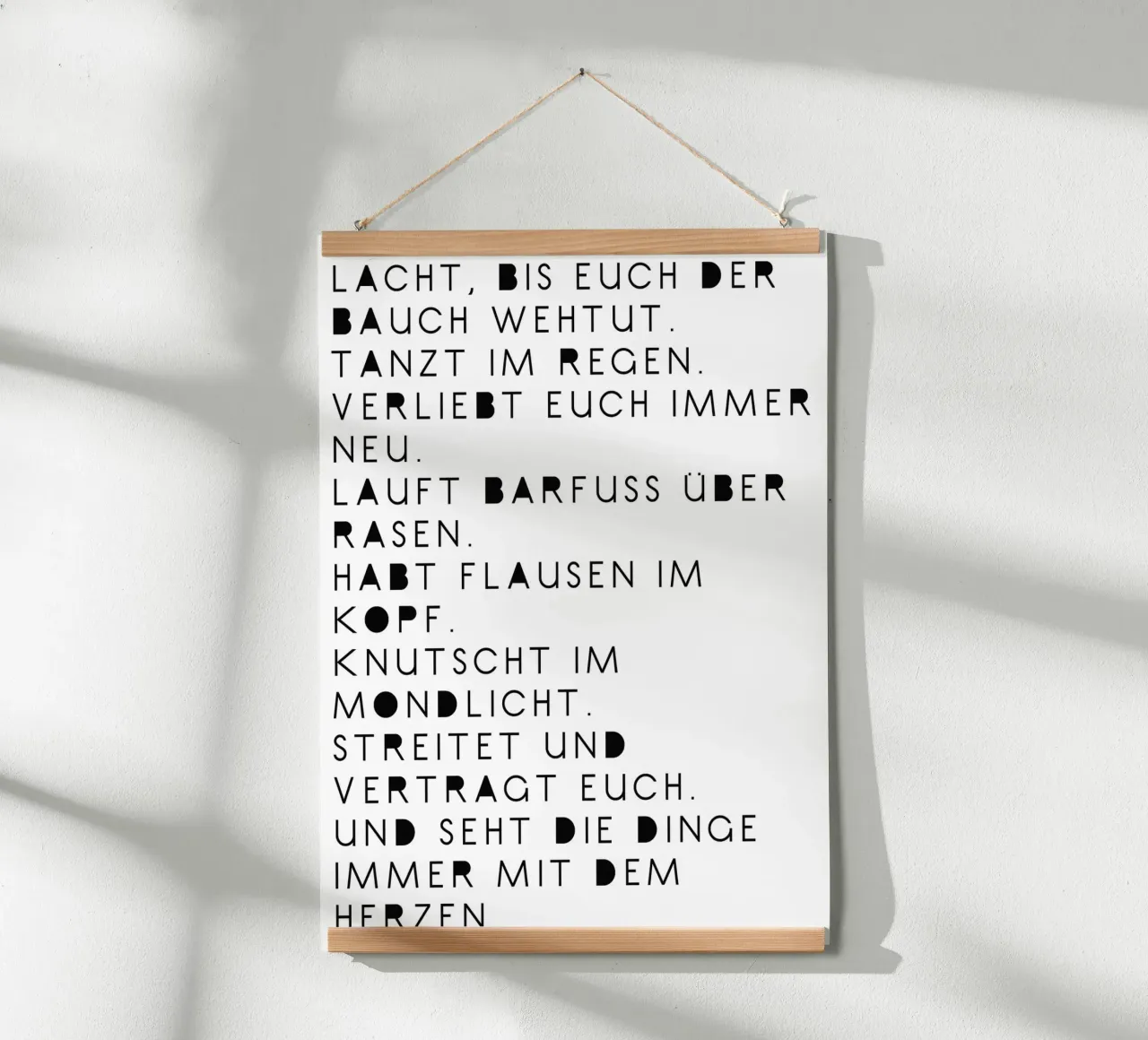 voir avec le cœur poster de maramirage